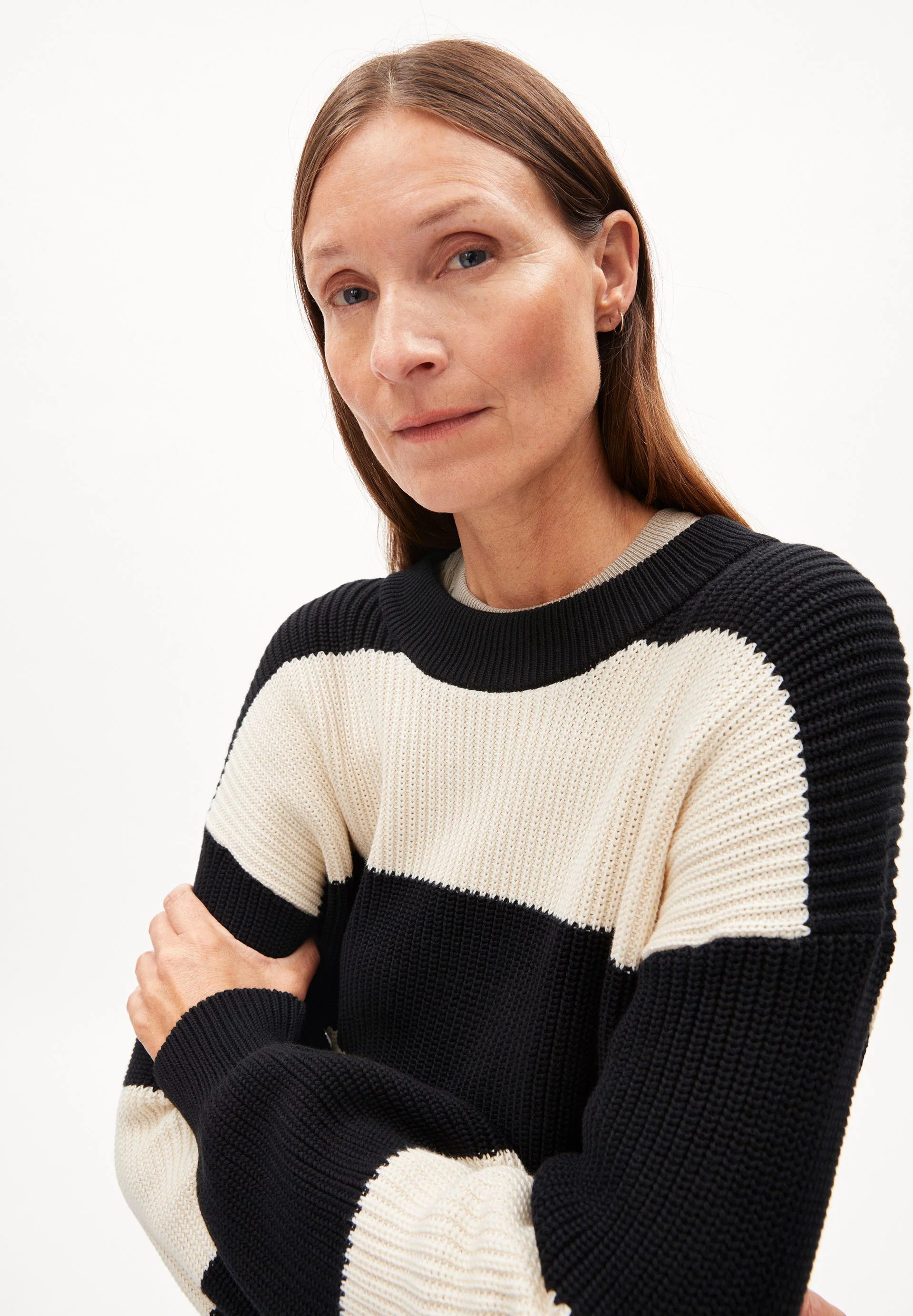 HAAYLE BLOCKSTRIPES | black-oatmilk - Image 3