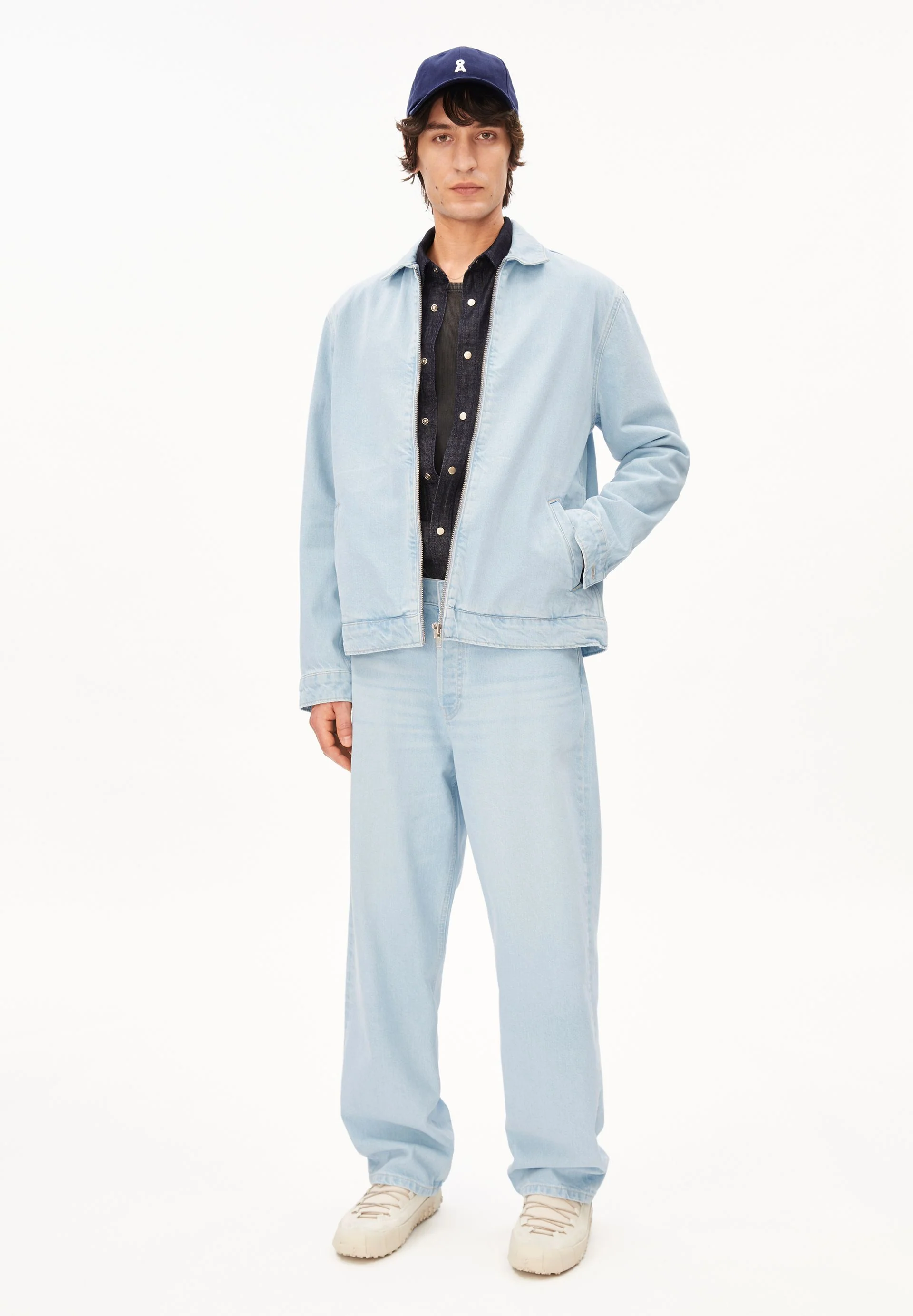 HARRINGTON JEANSJACKE | ice blue - Image 5