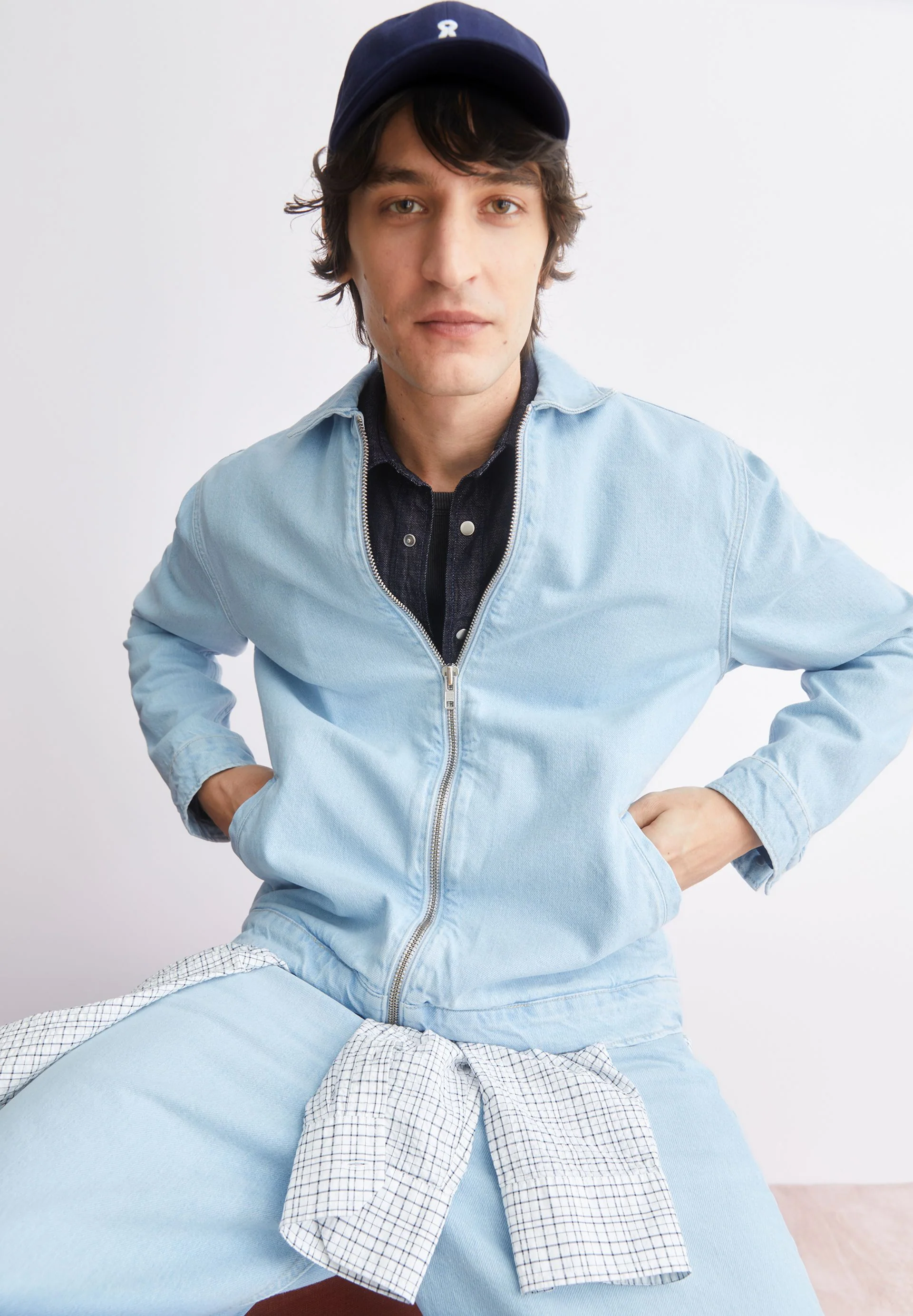 HARRINGTON JEANSJACKE | ice blue - Image 6