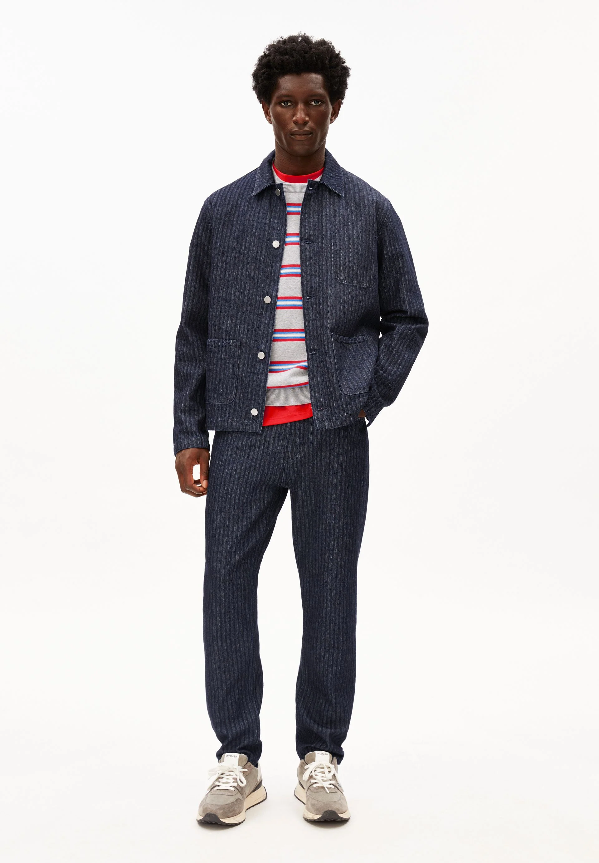 HERRINGBONE JEANSJACKE | rinse - Image 5