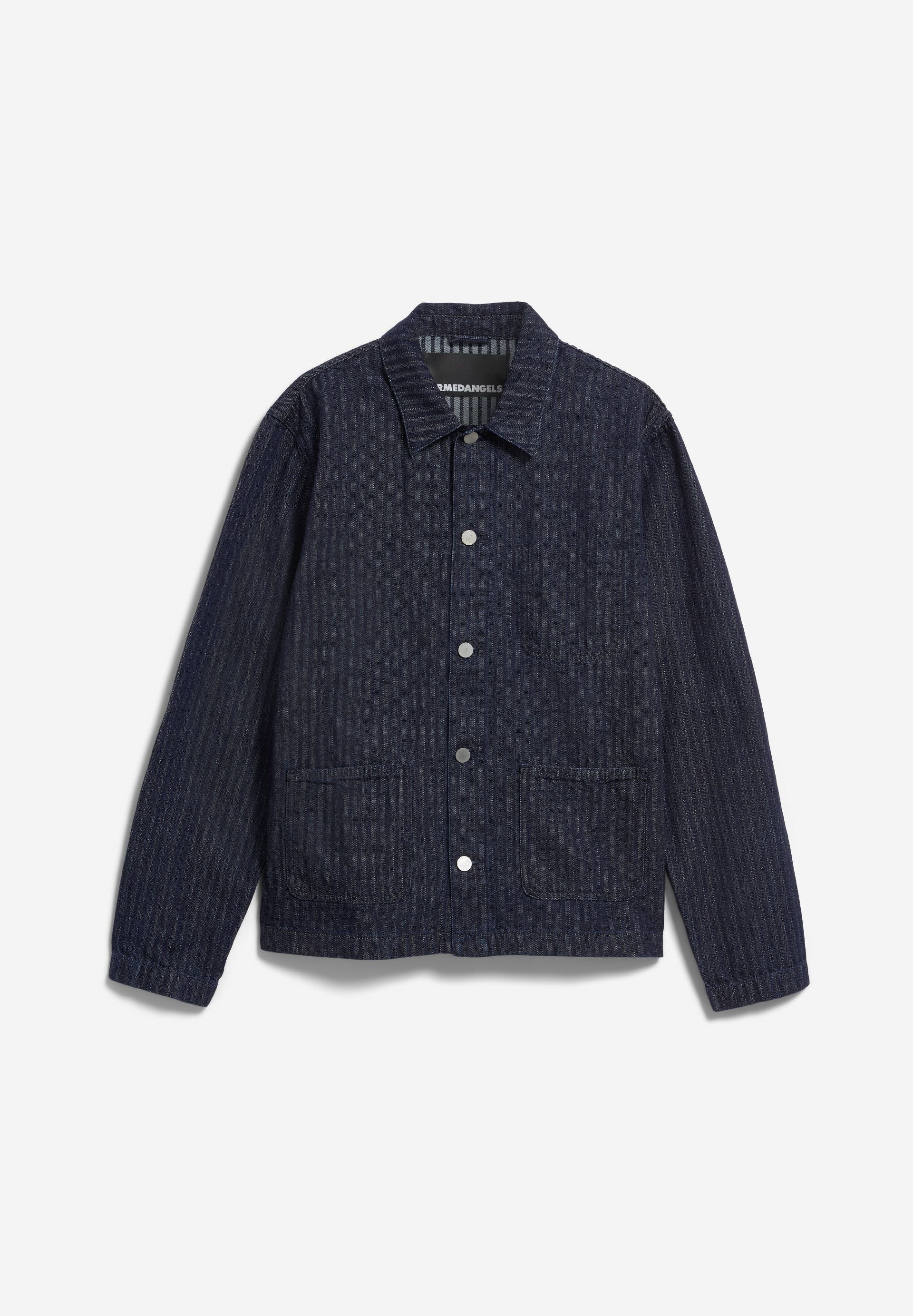HERRINGBONE JEANSJACKE | rinse - Image 7