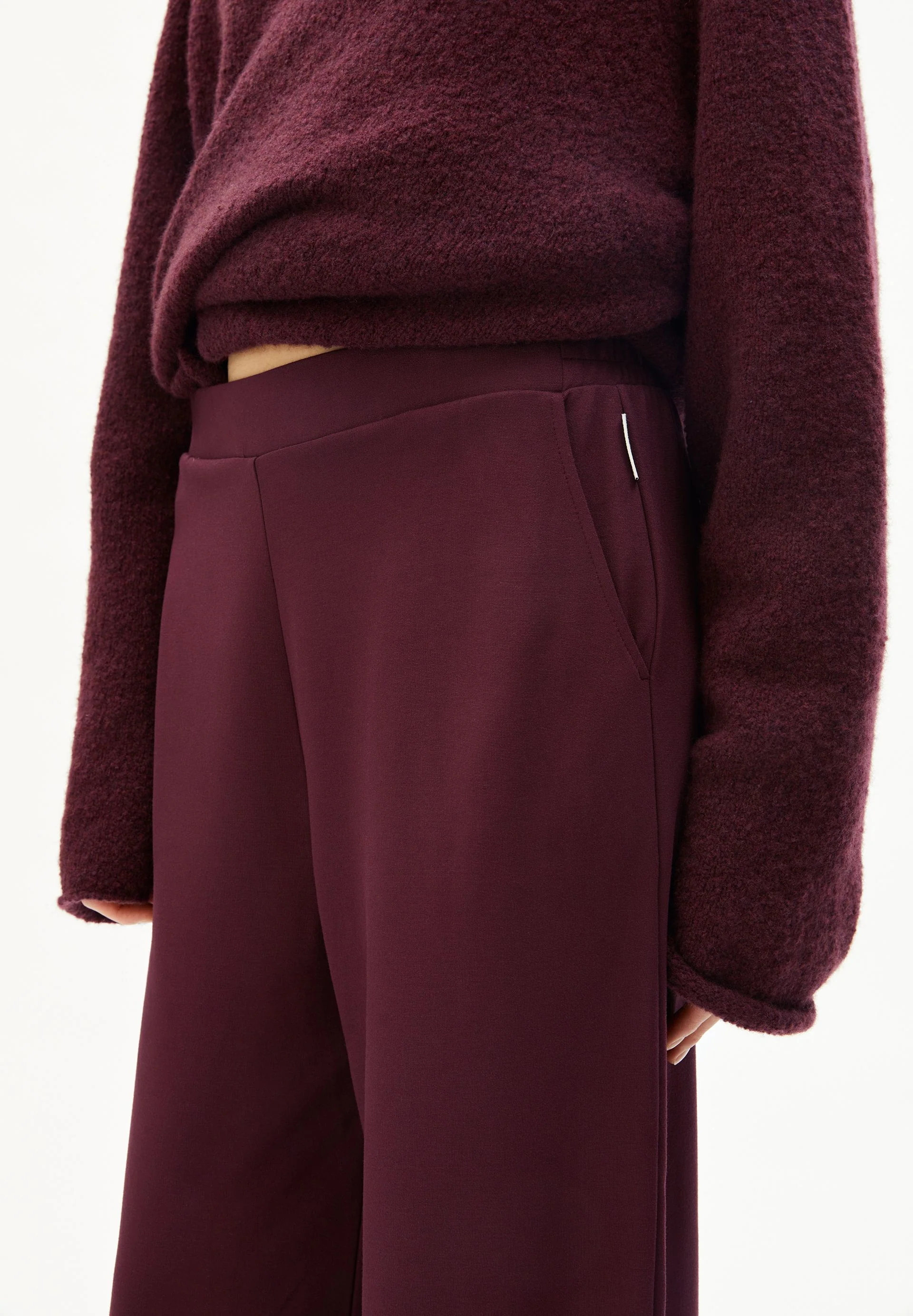 HIMAARI JERSEYHOSE | dark cranberry - Image 3