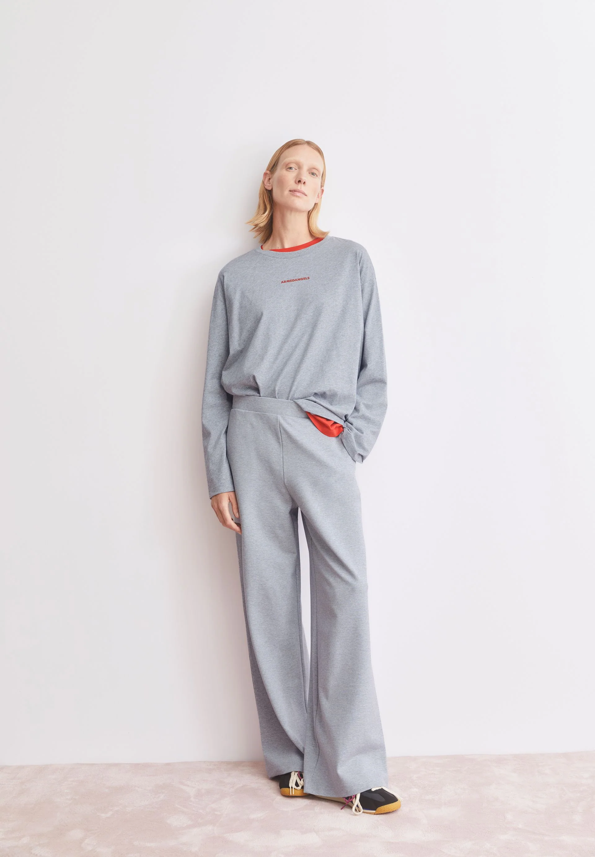 HIMAARI JERSEYHOSE | silver melange - Image 4