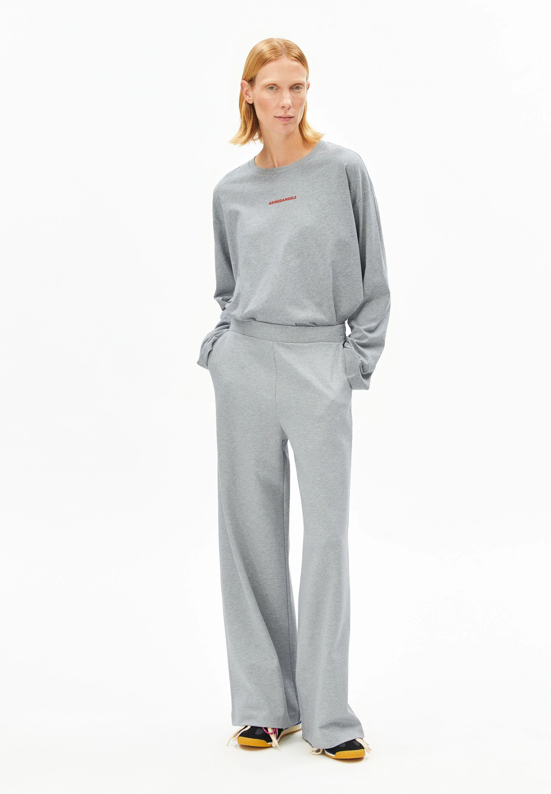 HIMAARI JERSEYHOSE | silver melange - Image 5