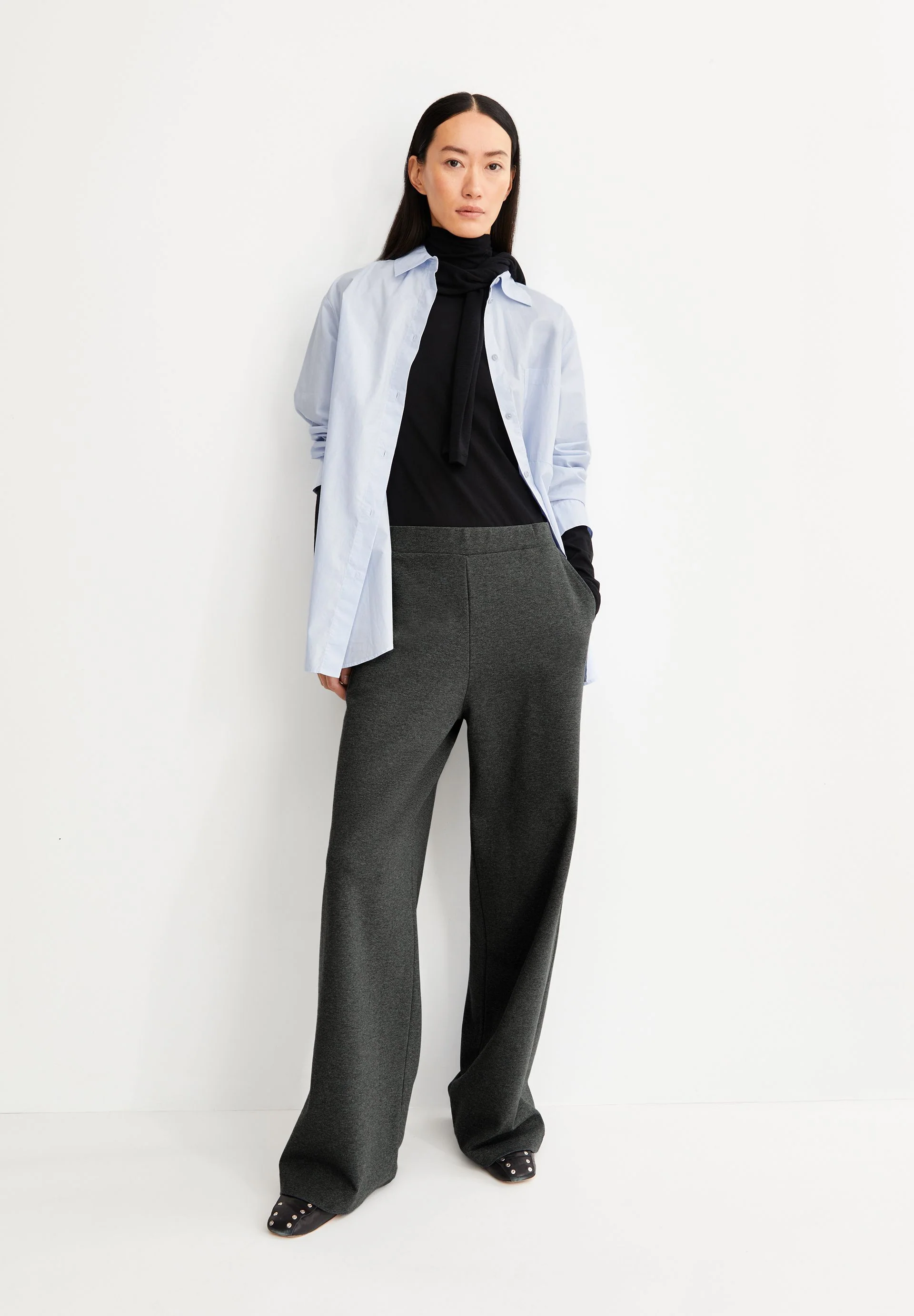 HIMAARI JERSEYHOSE | steel melange - Image 4