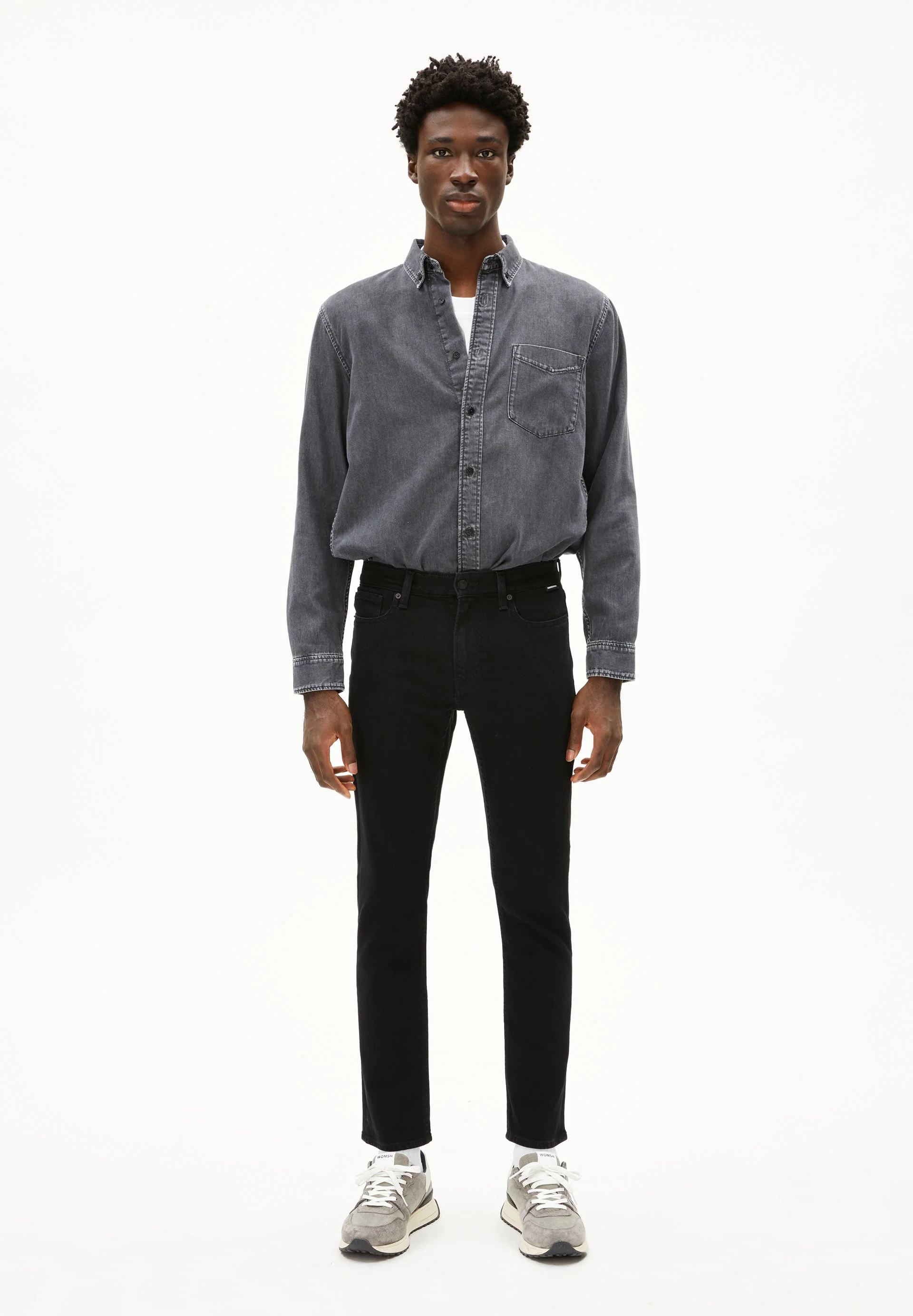 IAAN SLIM JEANS | rinse black - Image 5