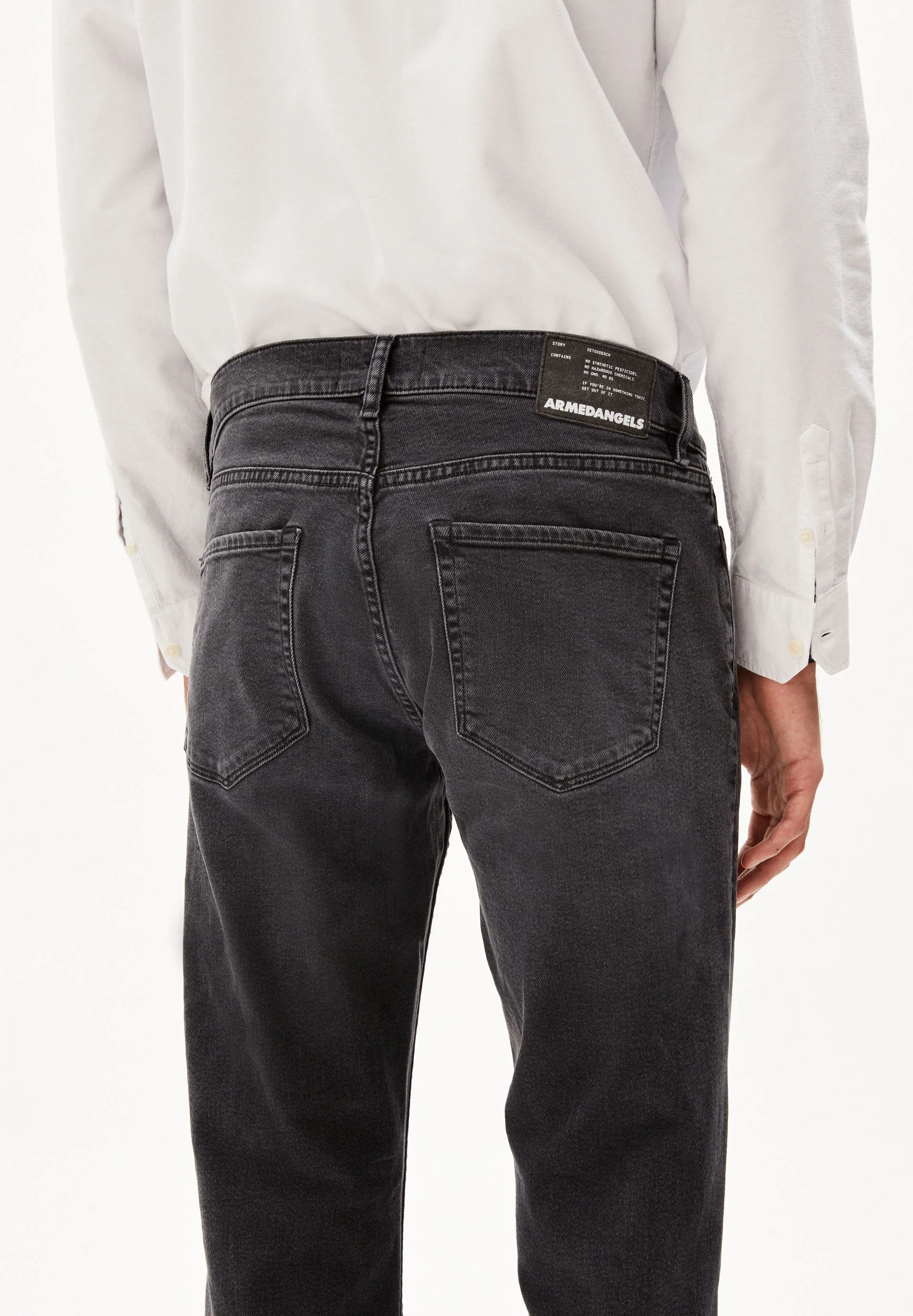 IAAN SLIM JEANS | wavy black - Image 3