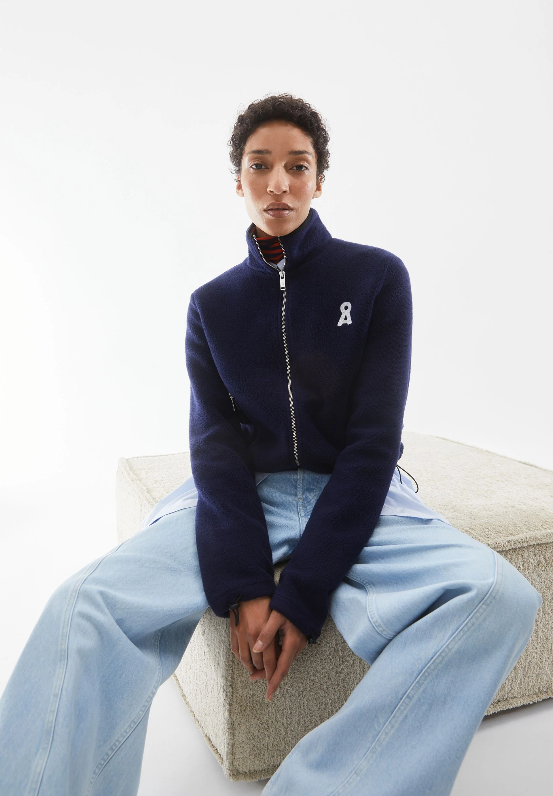 ICONIC Å ALANKAA JERSEYJACKE | tinted navy - Image 4