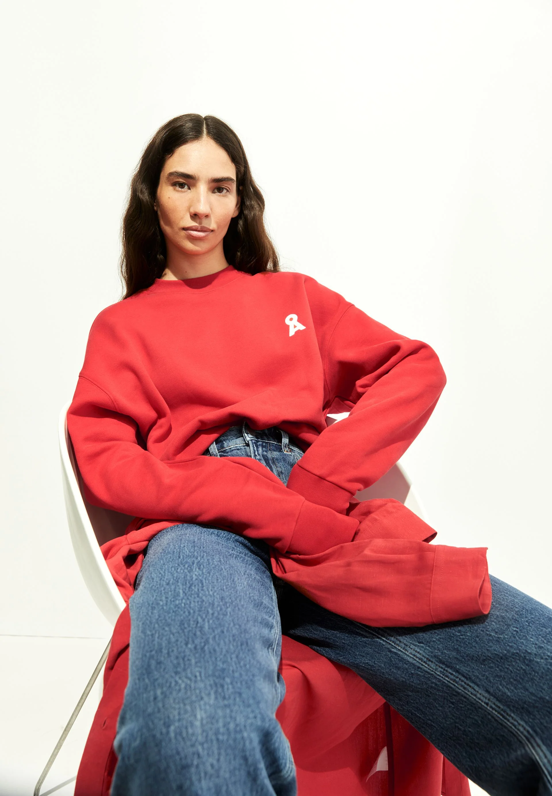 ICONIC Å ALIZAA SWEATSHIRT | coral blush - Image 4