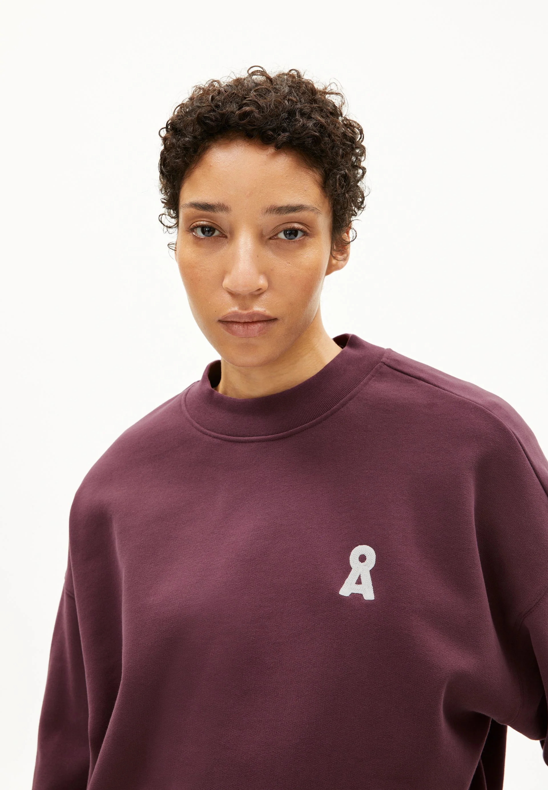 ICONIC Å ALIZAA SWEATSHIRT | dark cranberry - Image 3