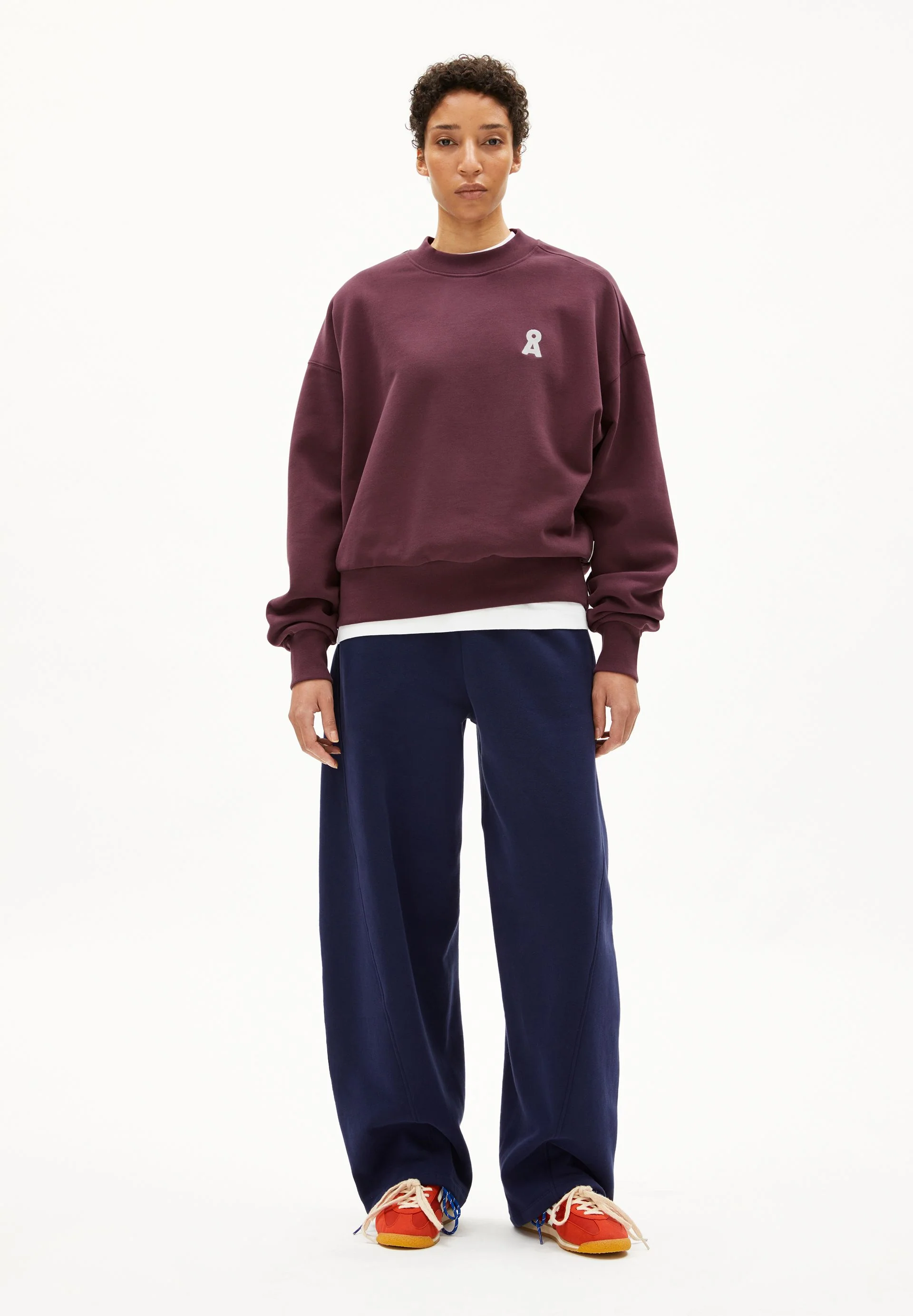 ICONIC Å ALIZAA SWEATSHIRT | dark cranberry - Image 5
