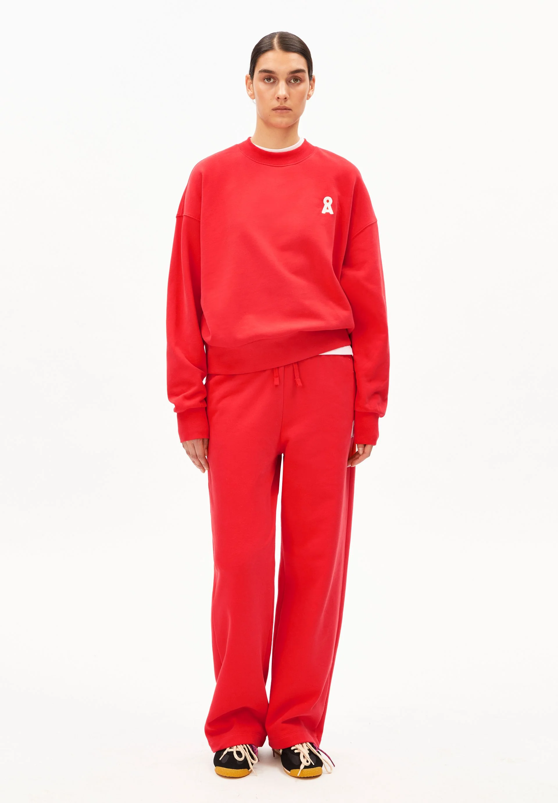 ICONIC Å ALIZAA SWEATSHIRT | mars red - Image 5