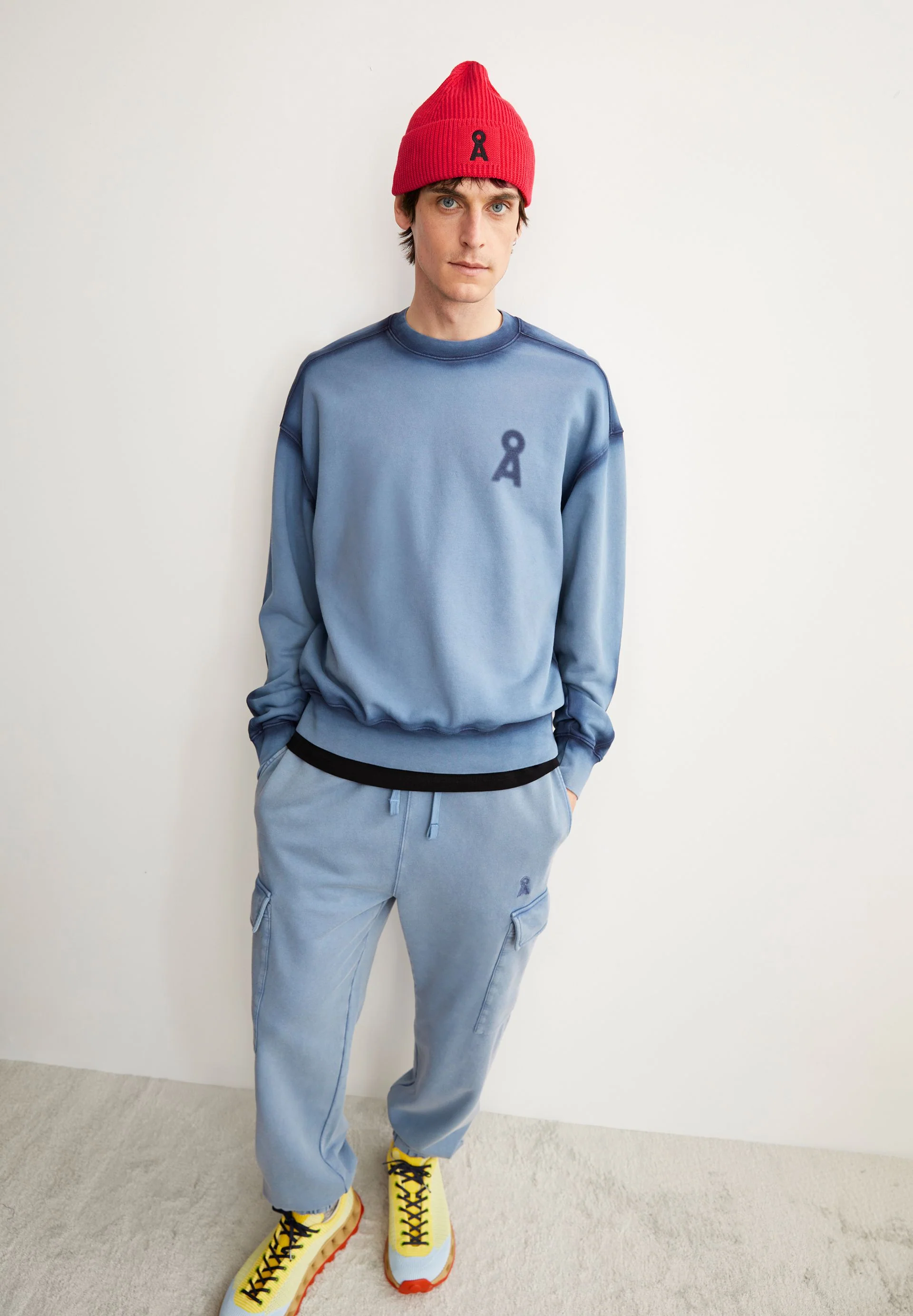ICONIC Å BAASTI CARGO SWEATPANT | nightshadow washed - Image 4