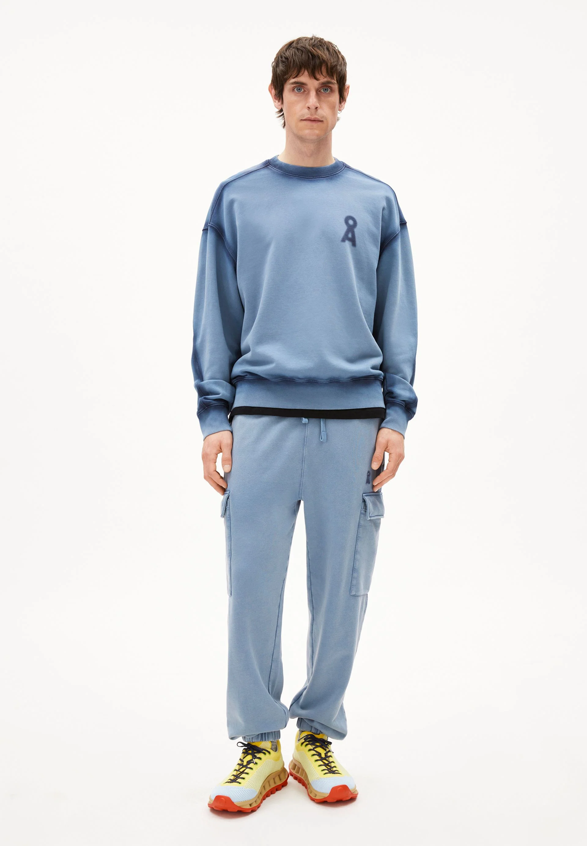 ICONIC Å BAASTI CARGO SWEATPANT | nightshadow washed - Image 5