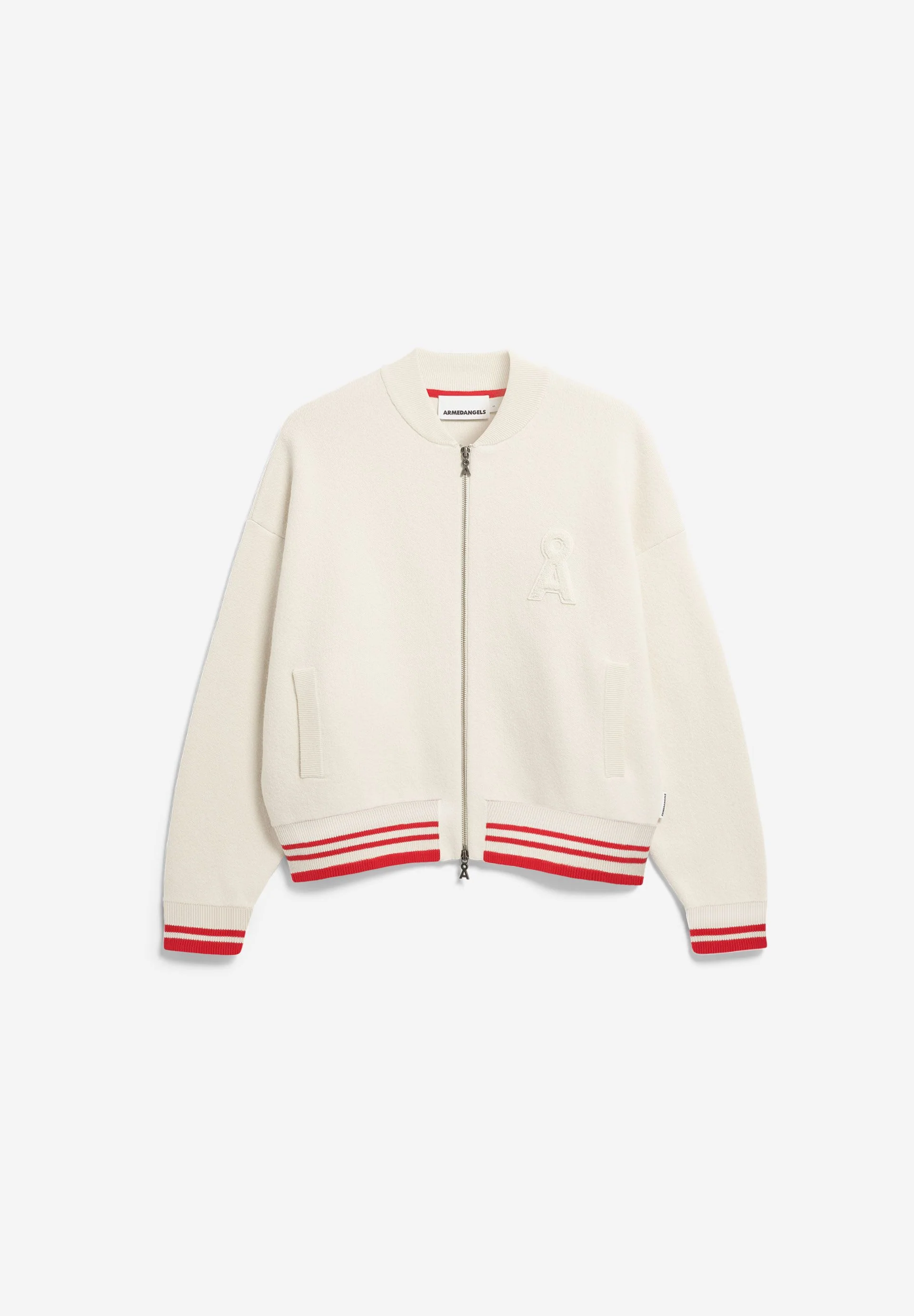 ICONIC Å BOMBERJACKE | oatmilk-mars red - Image 6