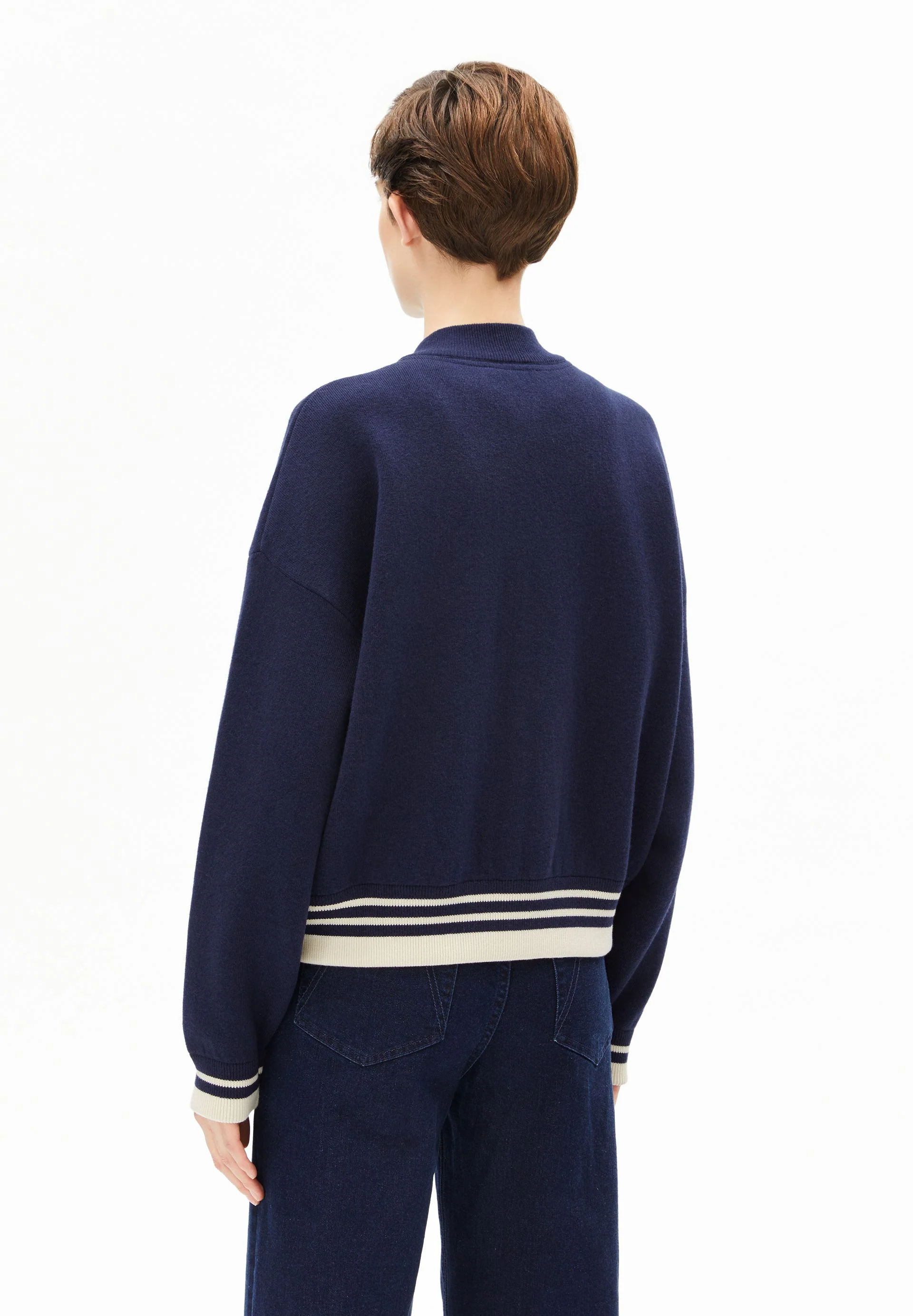 ICONIC Å BOMBERJACKE | tinted navy-oatmilk - Image 2