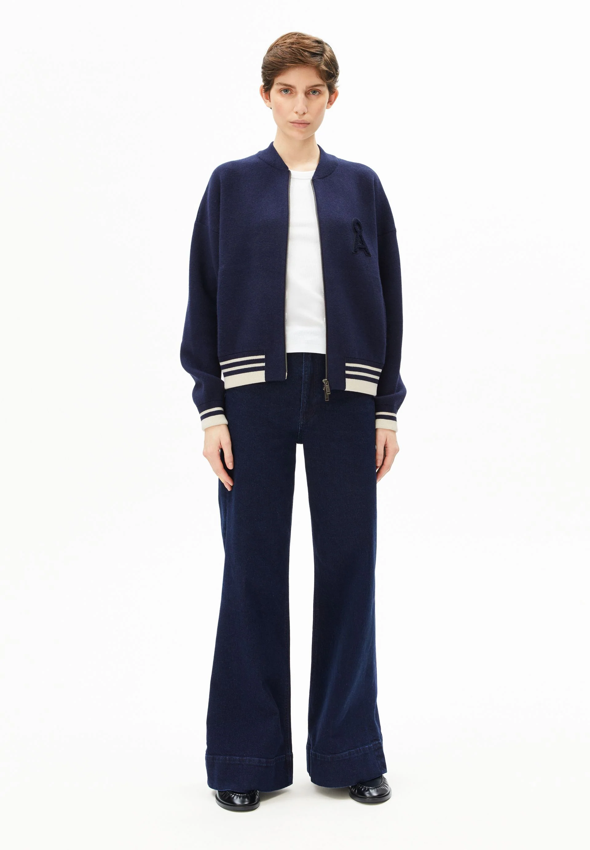 ICONIC Å BOMBERJACKE | tinted navy-oatmilk - Image 5