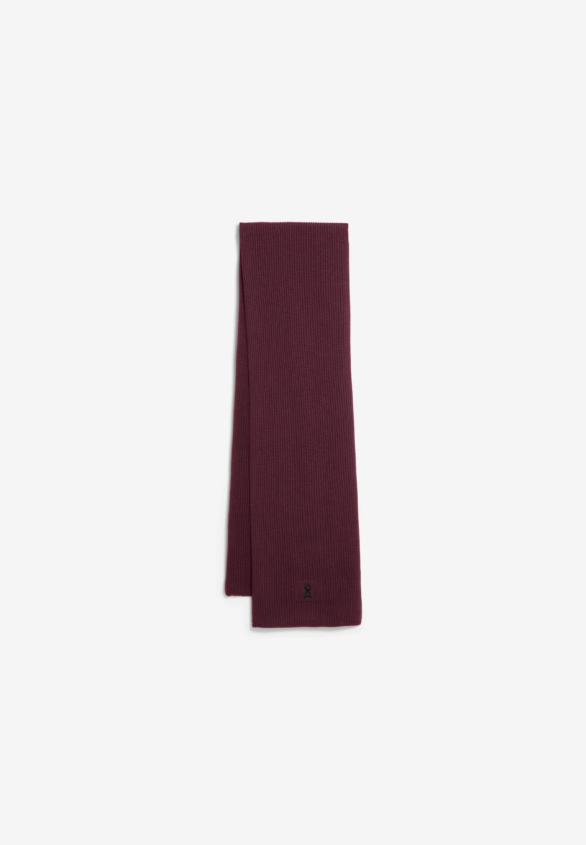 ICONIC Å CLAASAS BAUMWOLL-SCHAL | dark cranberry - Image 4