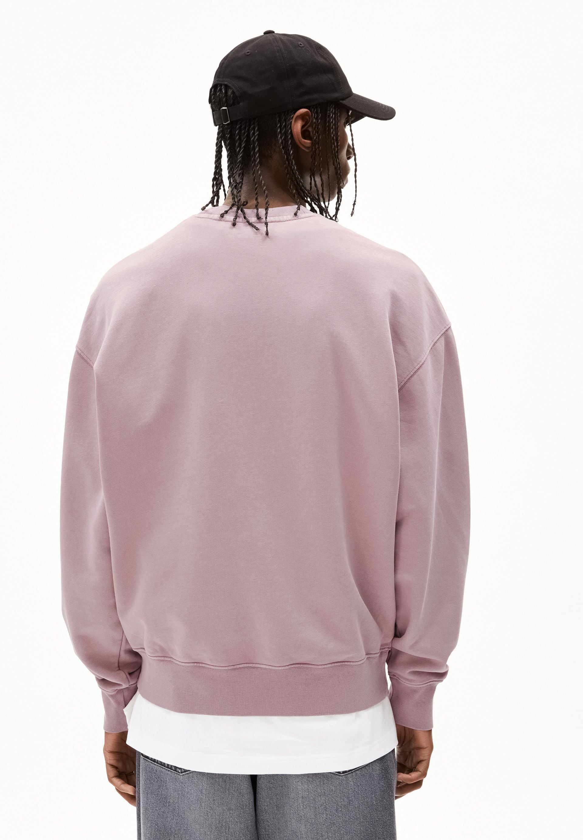 ICONIC Å EMAAL GMT DYE SWEATSHIRT | light grape washed - Image 2