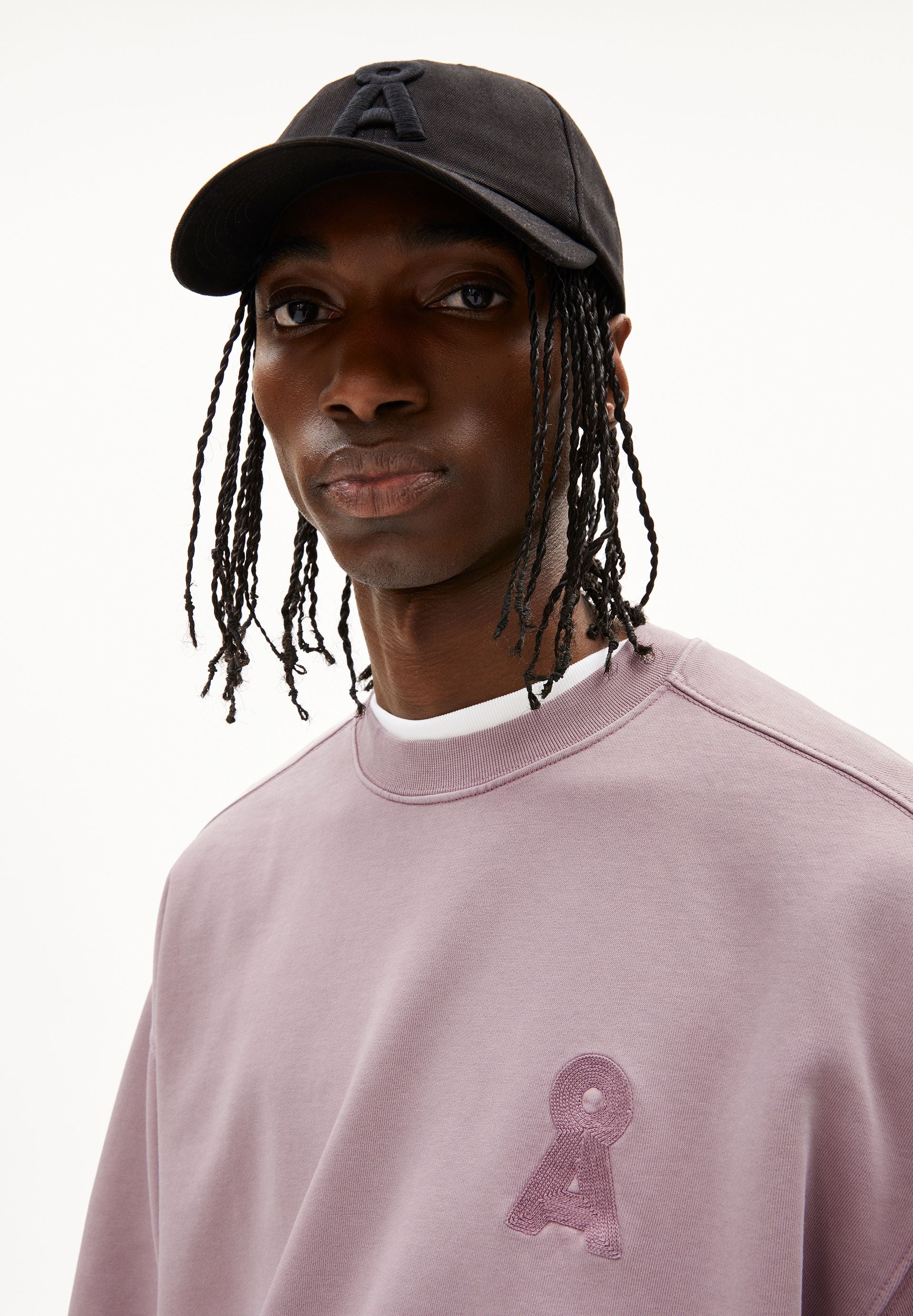 ICONIC Å EMAAL GMT DYE SWEATSHIRT | light grape washed - Image 3