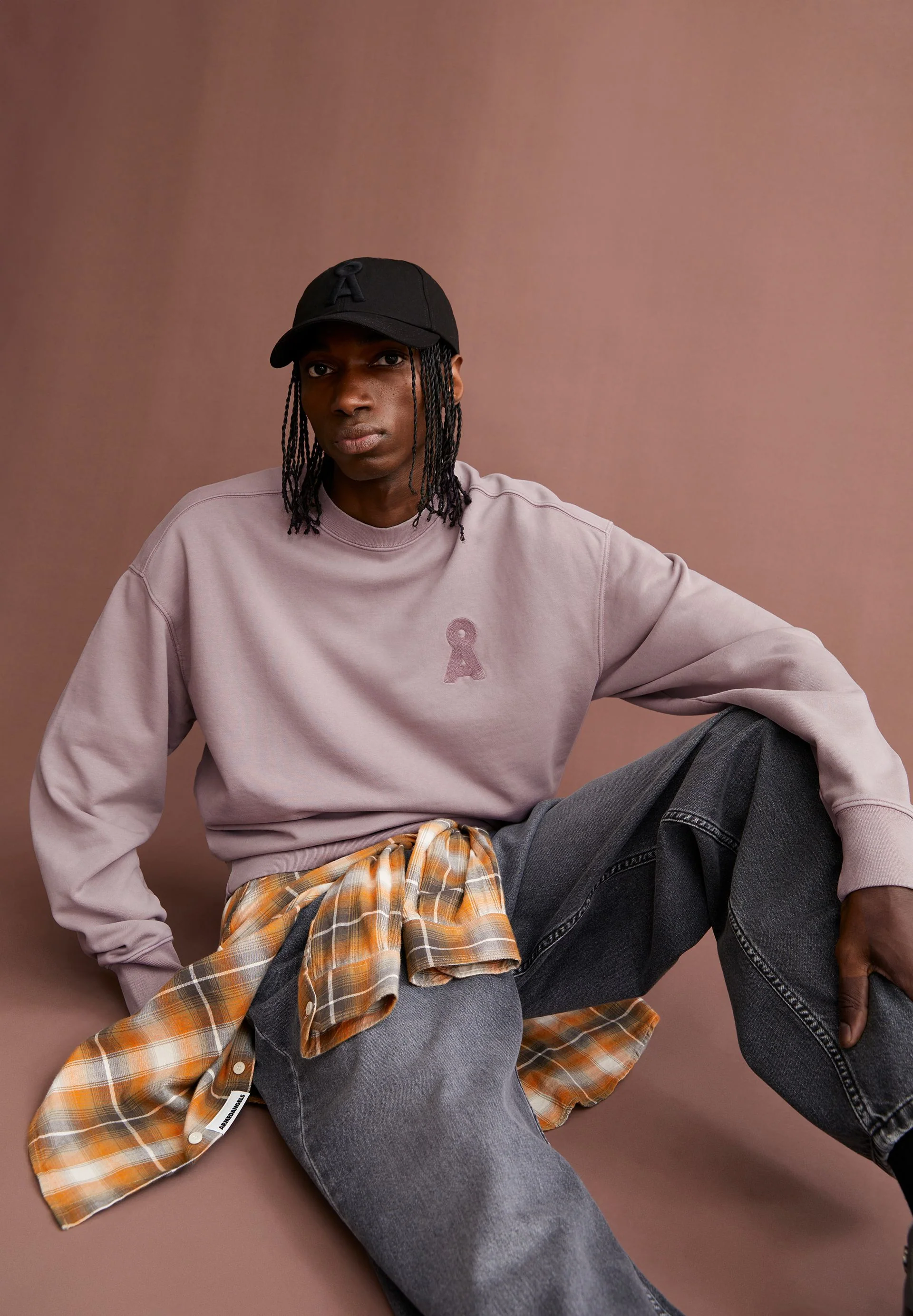 ICONIC Å EMAAL GMT DYE SWEATSHIRT | light grape washed - Image 4