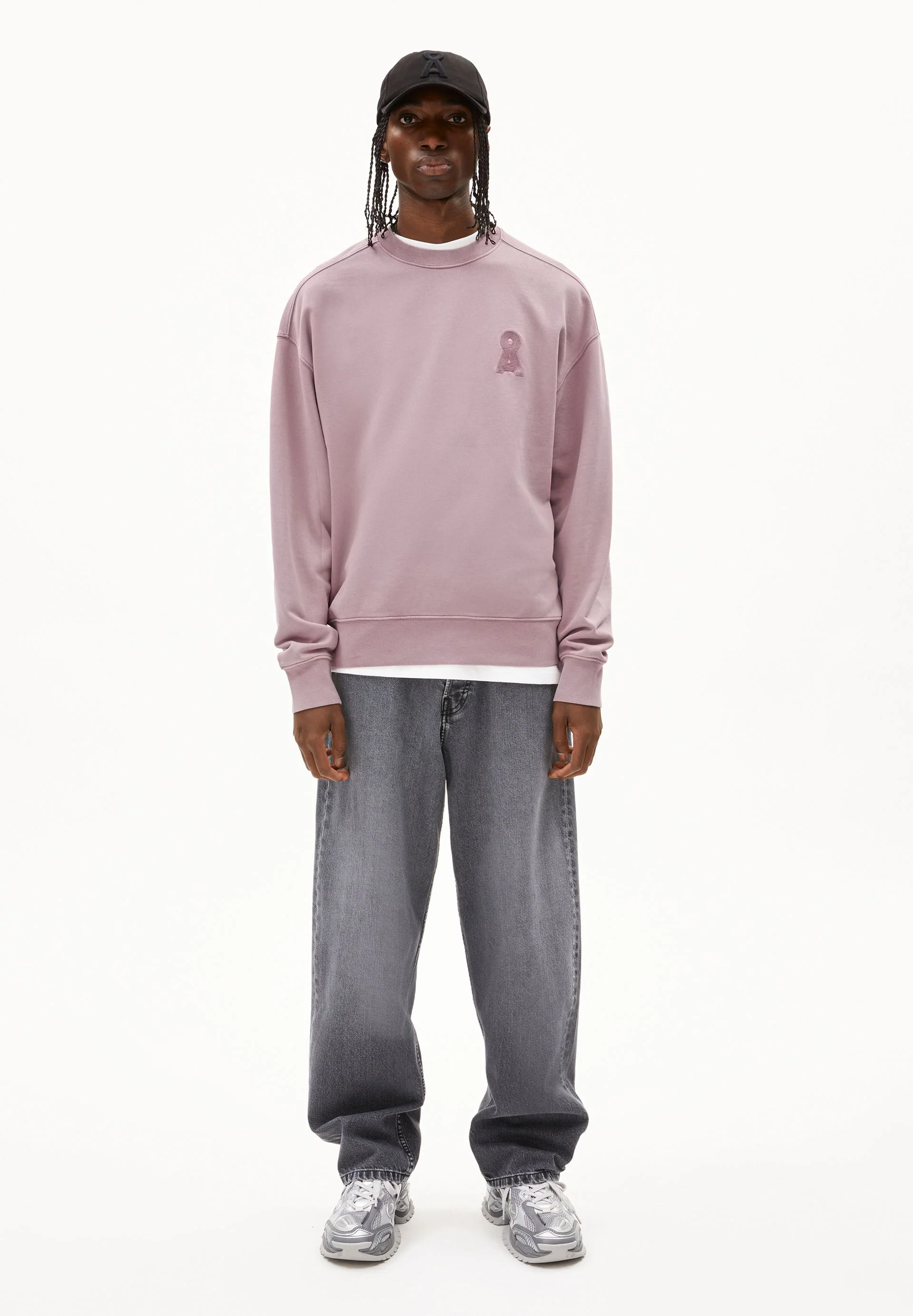 ICONIC Å EMAAL GMT DYE SWEATSHIRT | light grape washed - Image 5