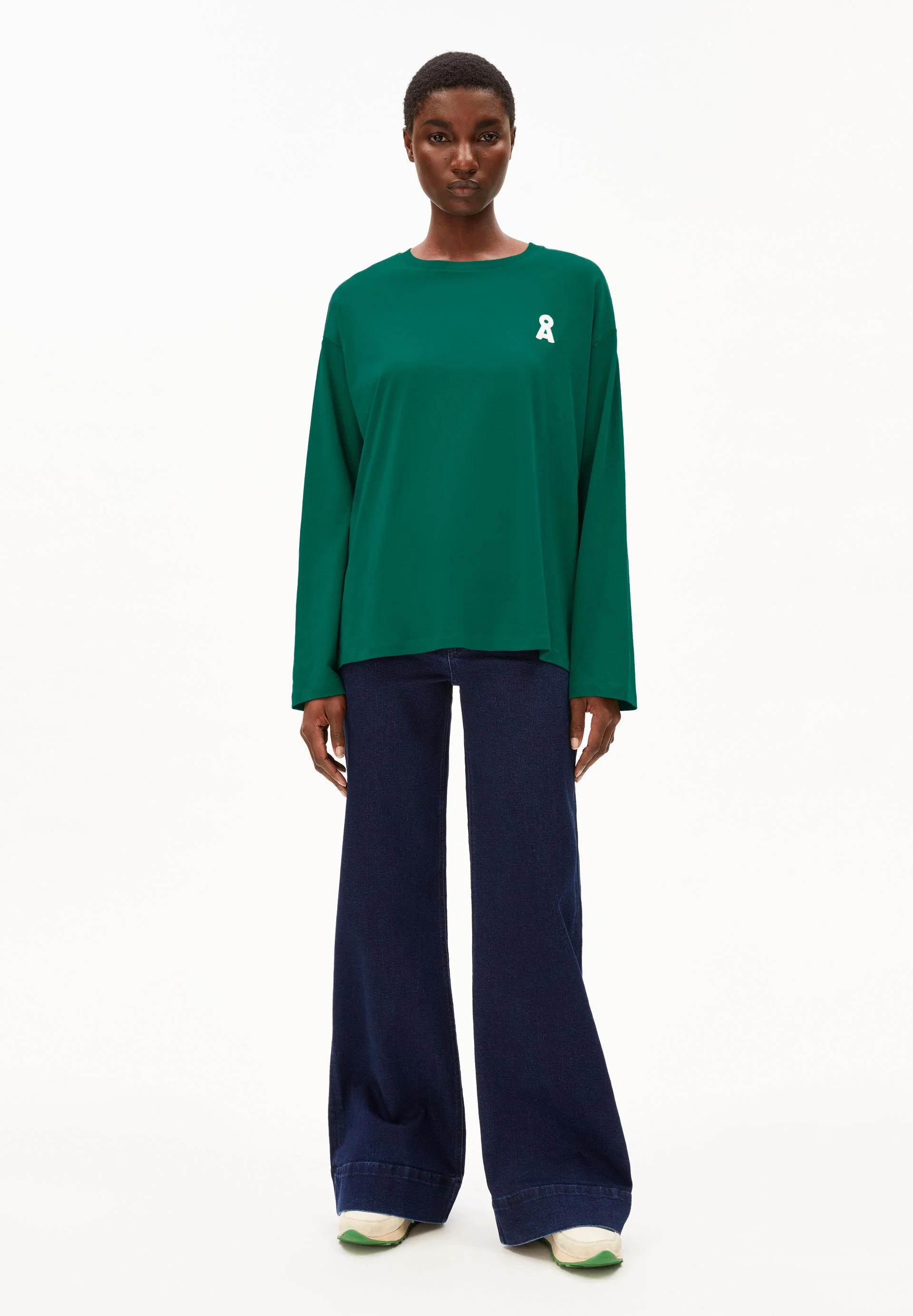 ICONIC Å FIETAA LANGARMSHIRT | emerald green - Image 5