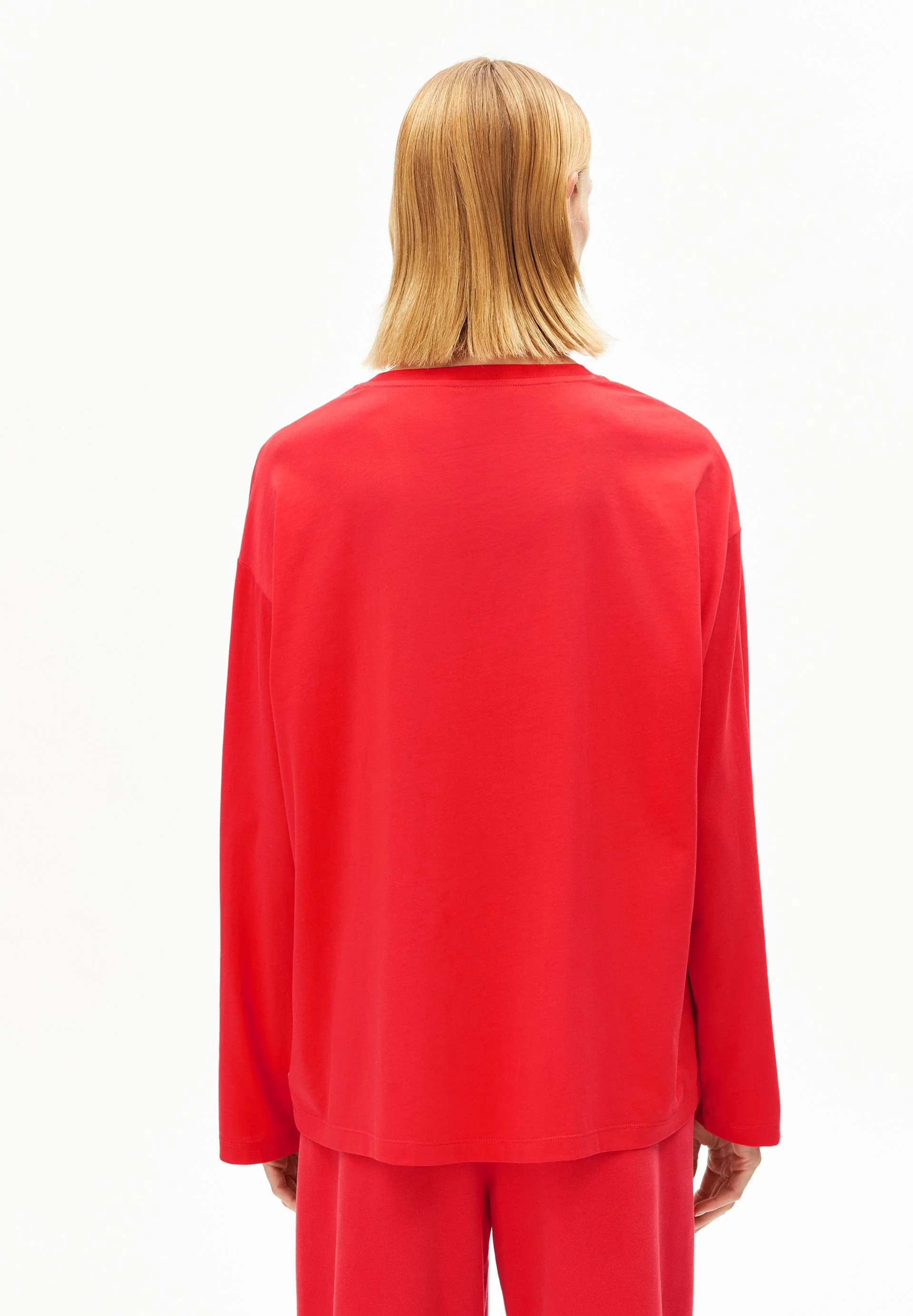 ICONIC Å FIETAA LANGARMSHIRT | mars red - Image 2