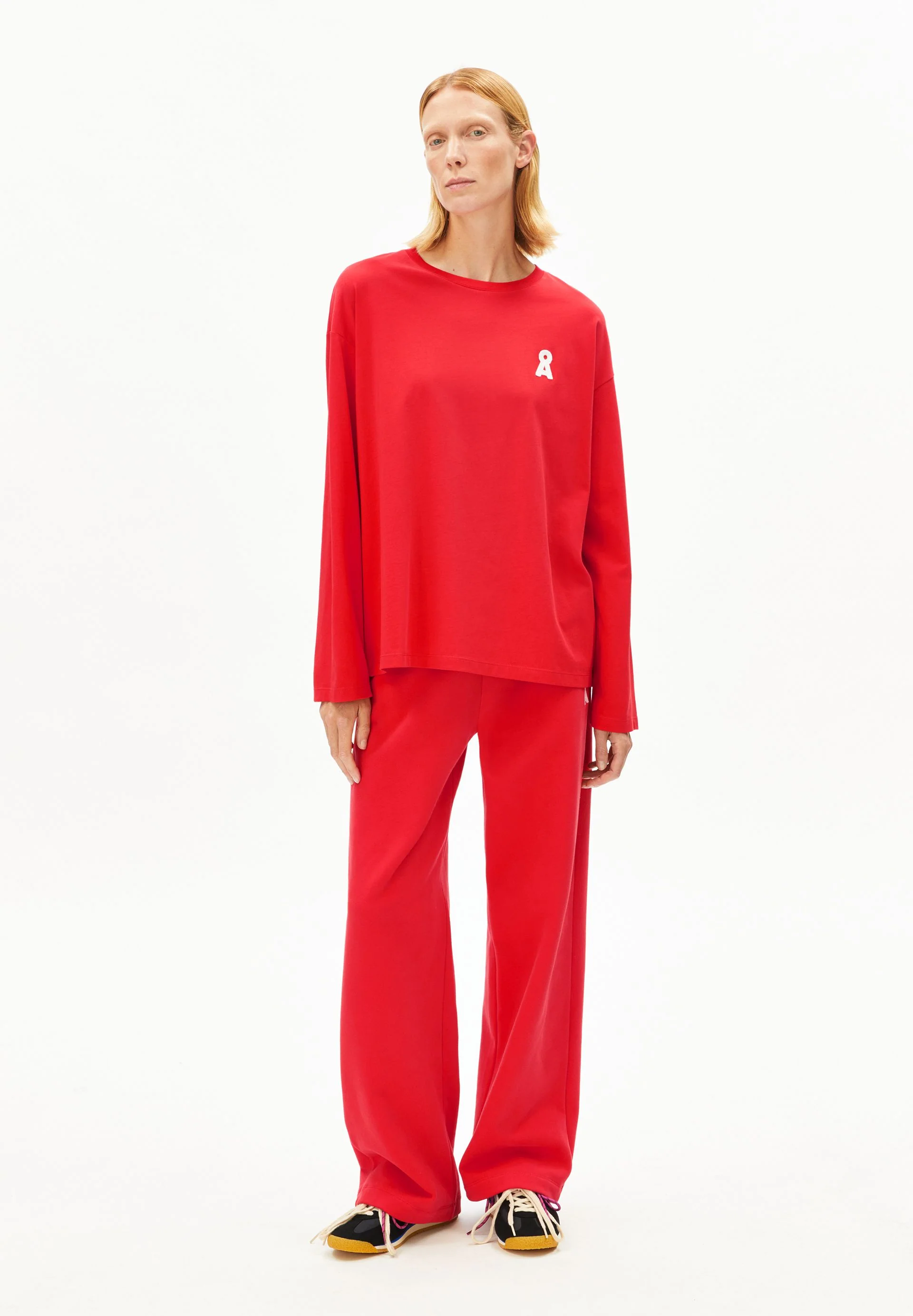 ICONIC Å FIETAA LANGARMSHIRT | mars red - Image 5