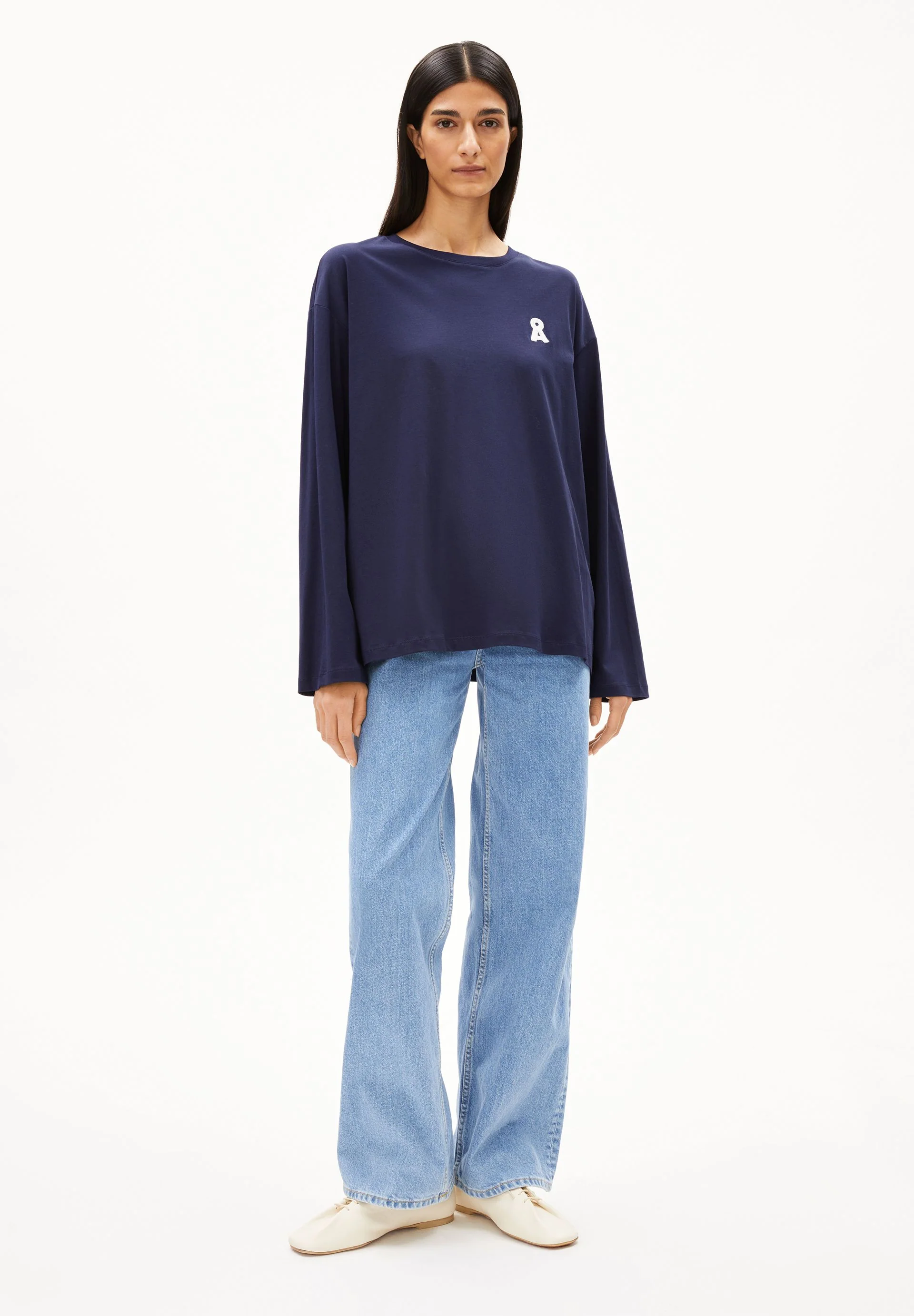 ICONIC Å FIETAA LANGARMSHIRT | tinted navy - Image 5