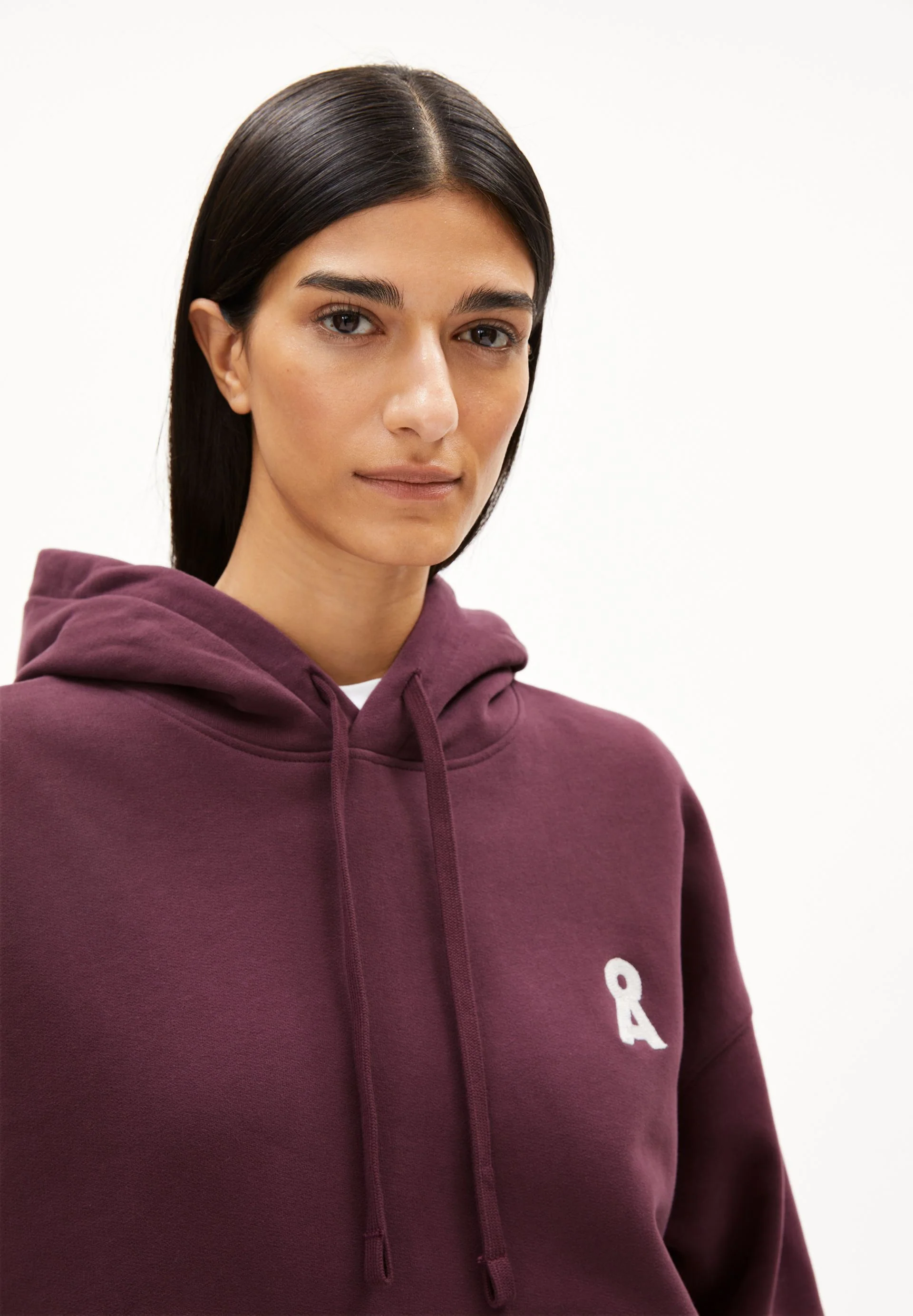 ICONIC Å FRANCISARAA SWEATHOODIE | dark cranberry - Image 3