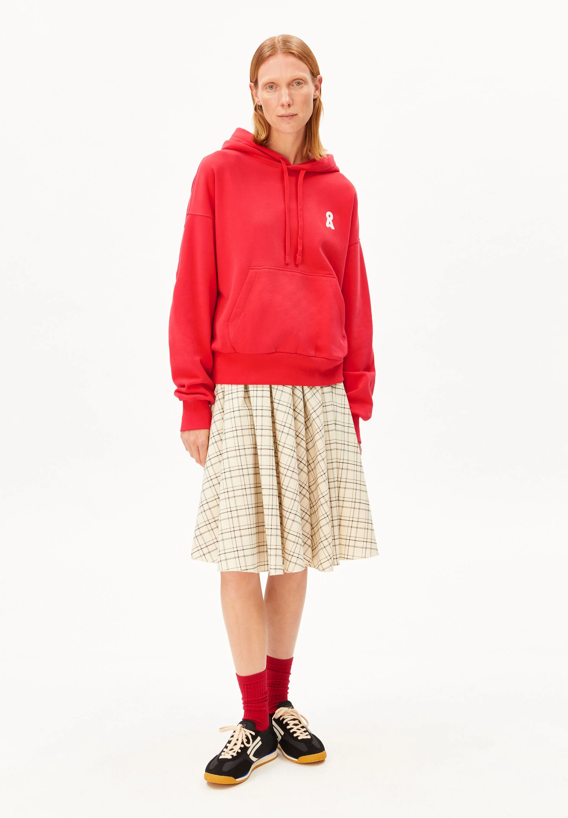 ICONIC Å FRANCISARAA SWEATHOODIE | mars red - Image 5