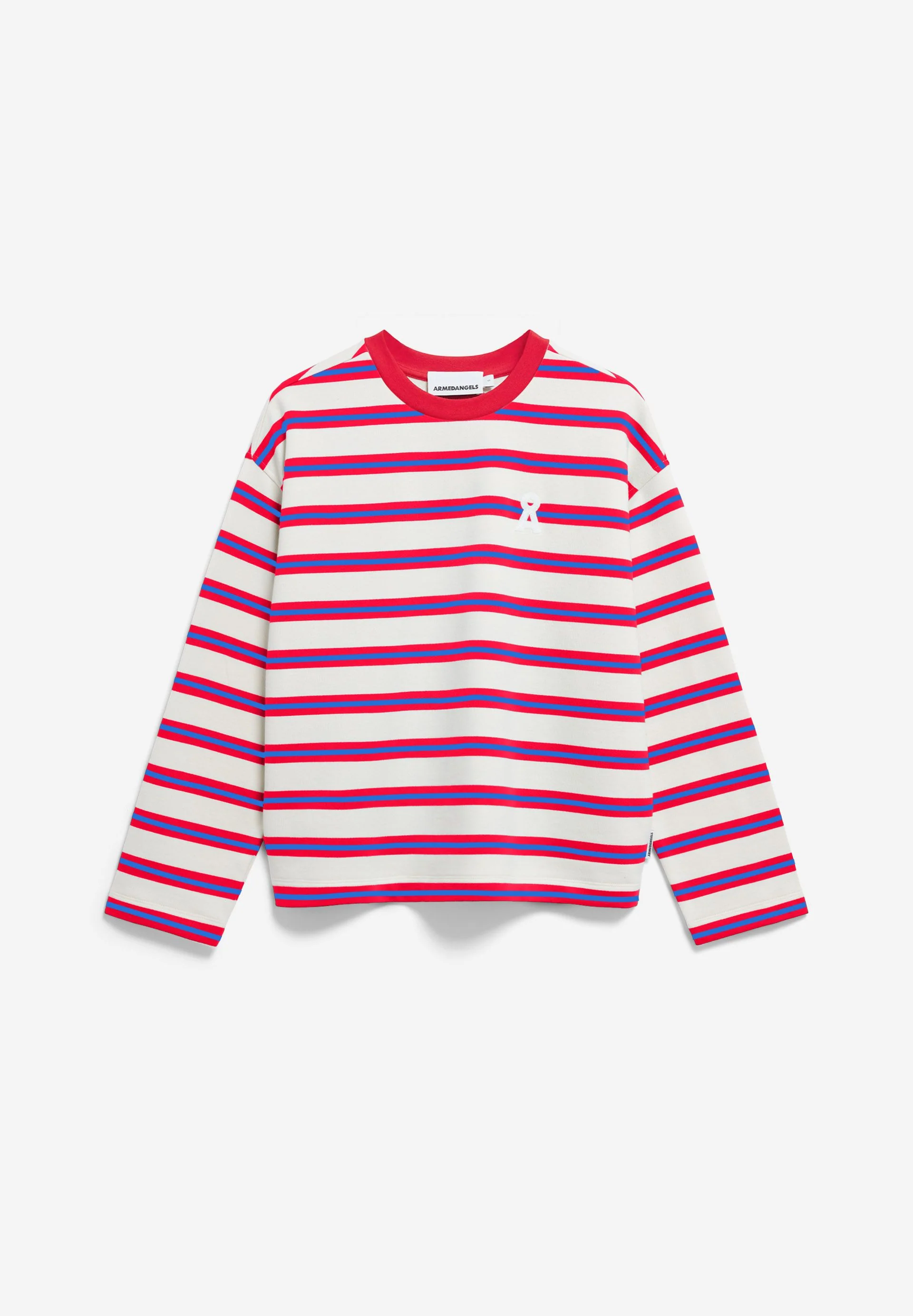 ICONIC Å FRANKAA BOLD SWEATSHIRT | undyed-mars red-dynamo blue - Image 6