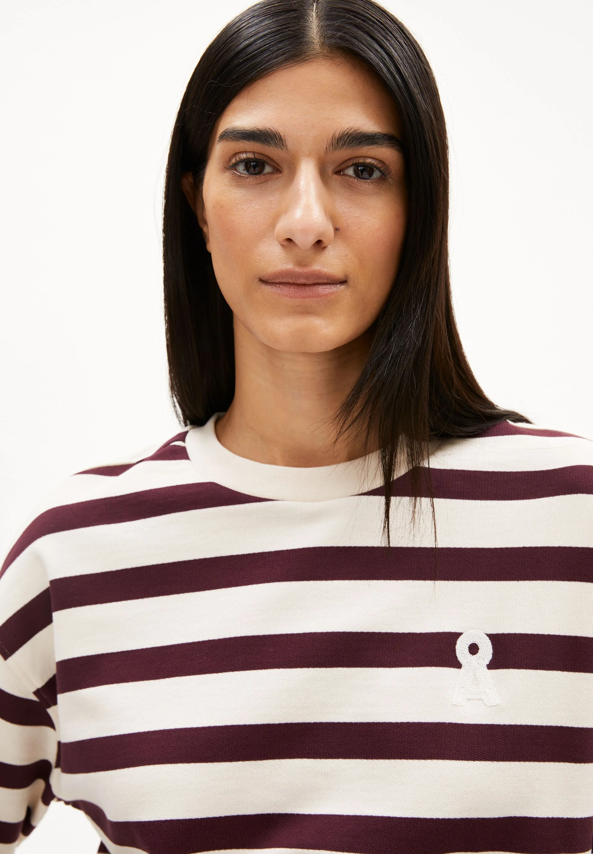 ICONIC Å FRANKAA BOLD SWEATSHIRT | undyed-dark cranberry - Image 3