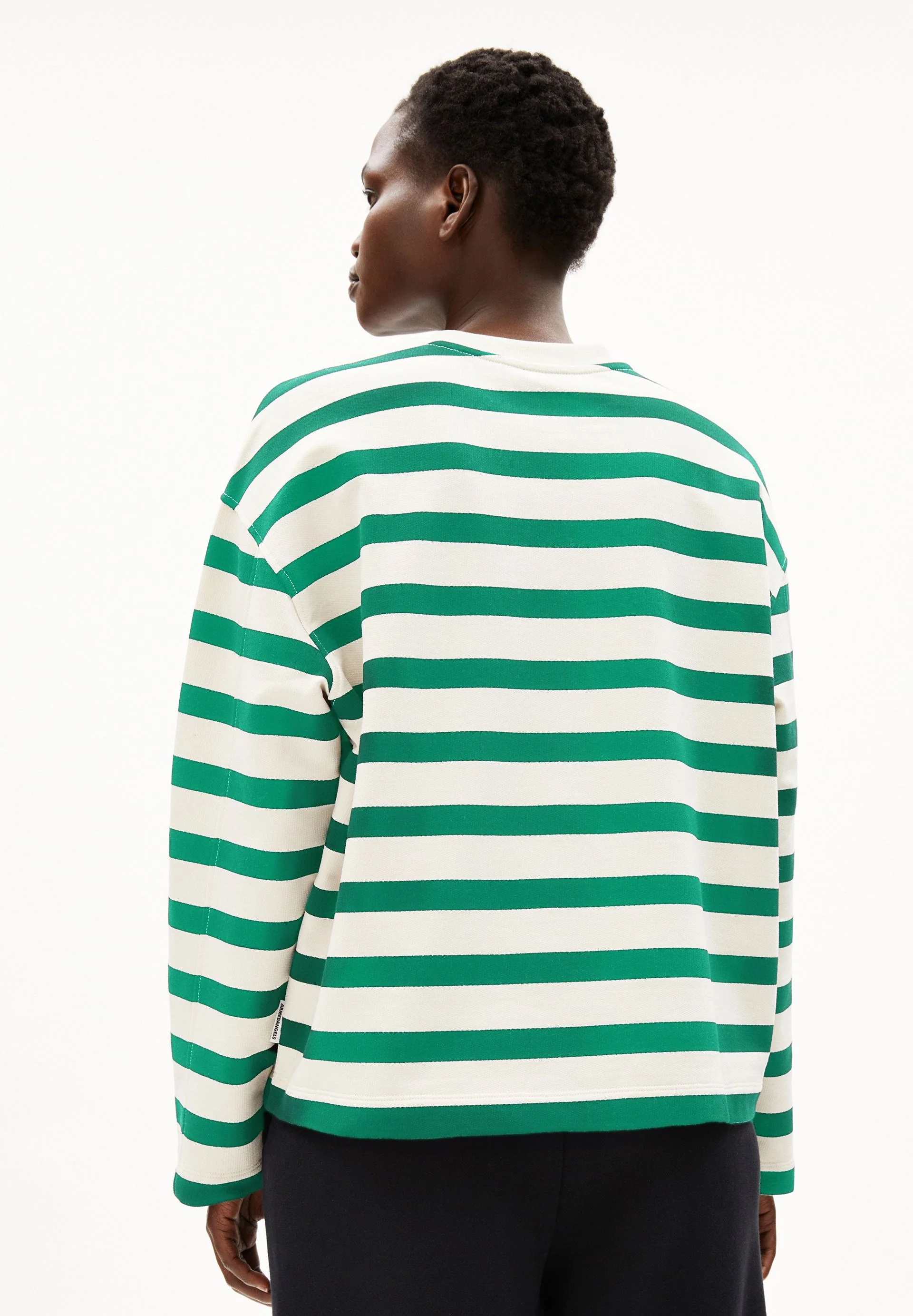 ICONIC Å FRANKAA BOLD SWEATSHIRT | undyed-emerald green - Image 2