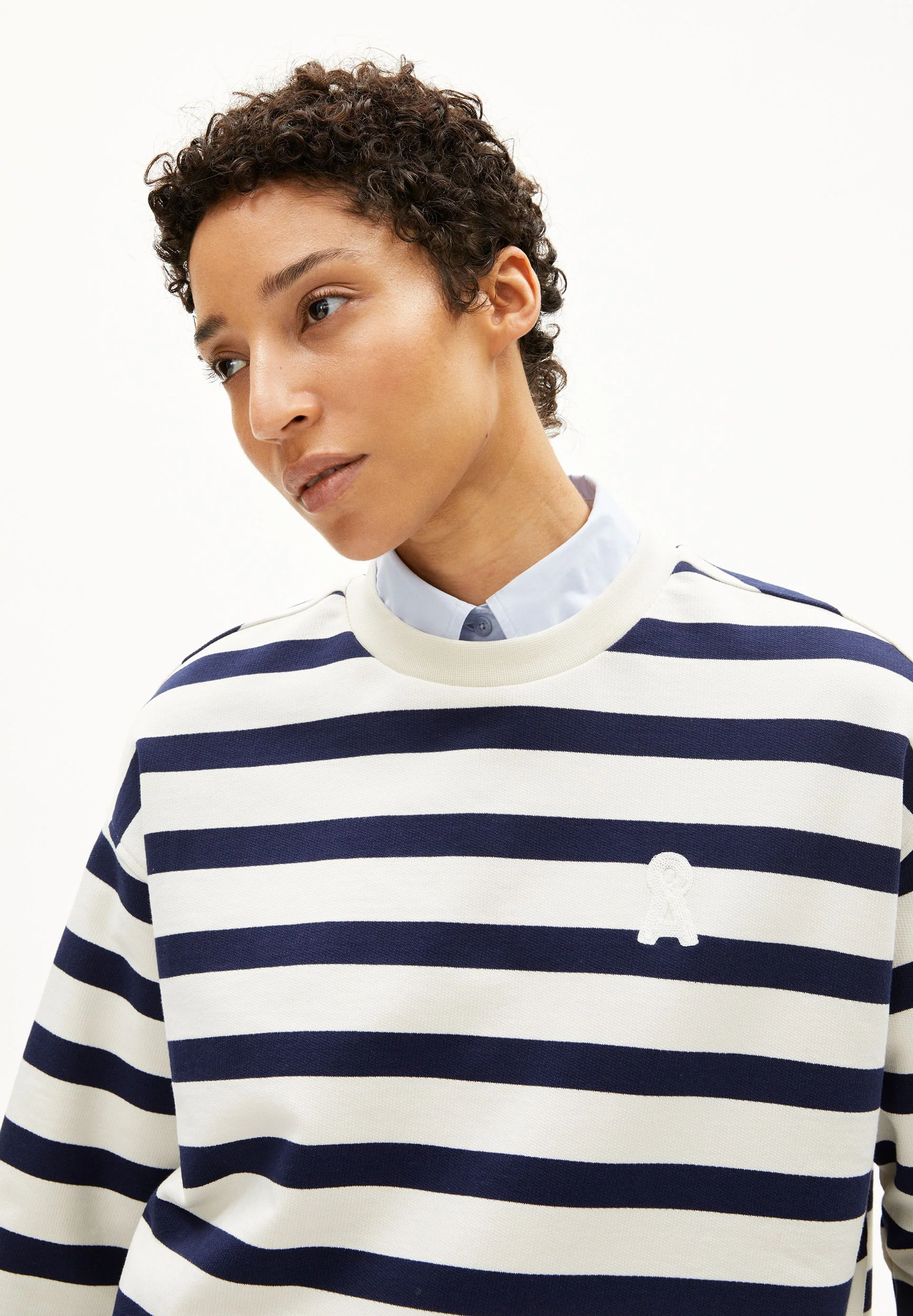ICONIC Å FRANKAA BOLD SWEATSHIRT | undyed-tinted navy - Image 3