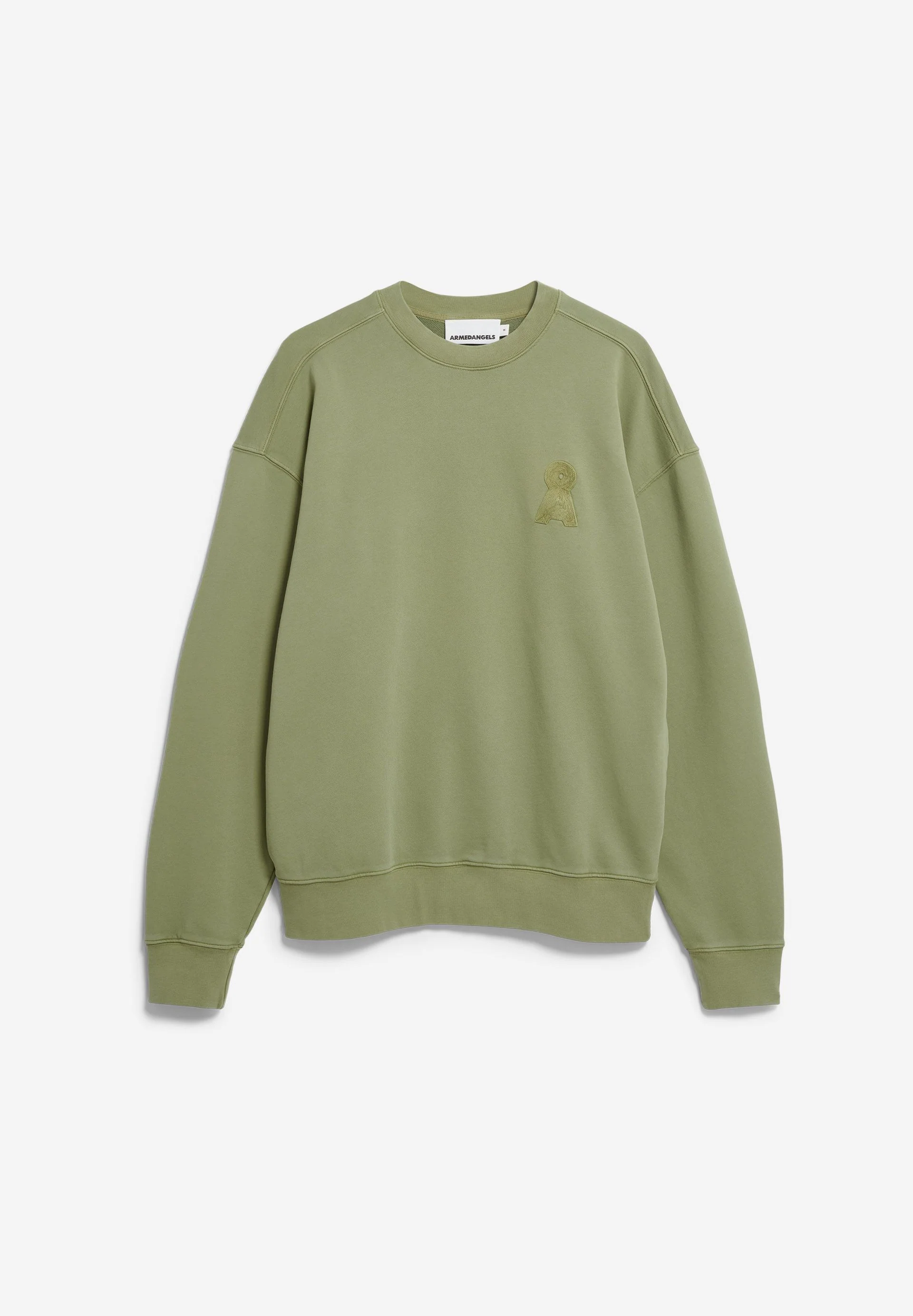 ICONIC Å GMT DYE SWEATSHIRT | fatigue green washed - Image 6