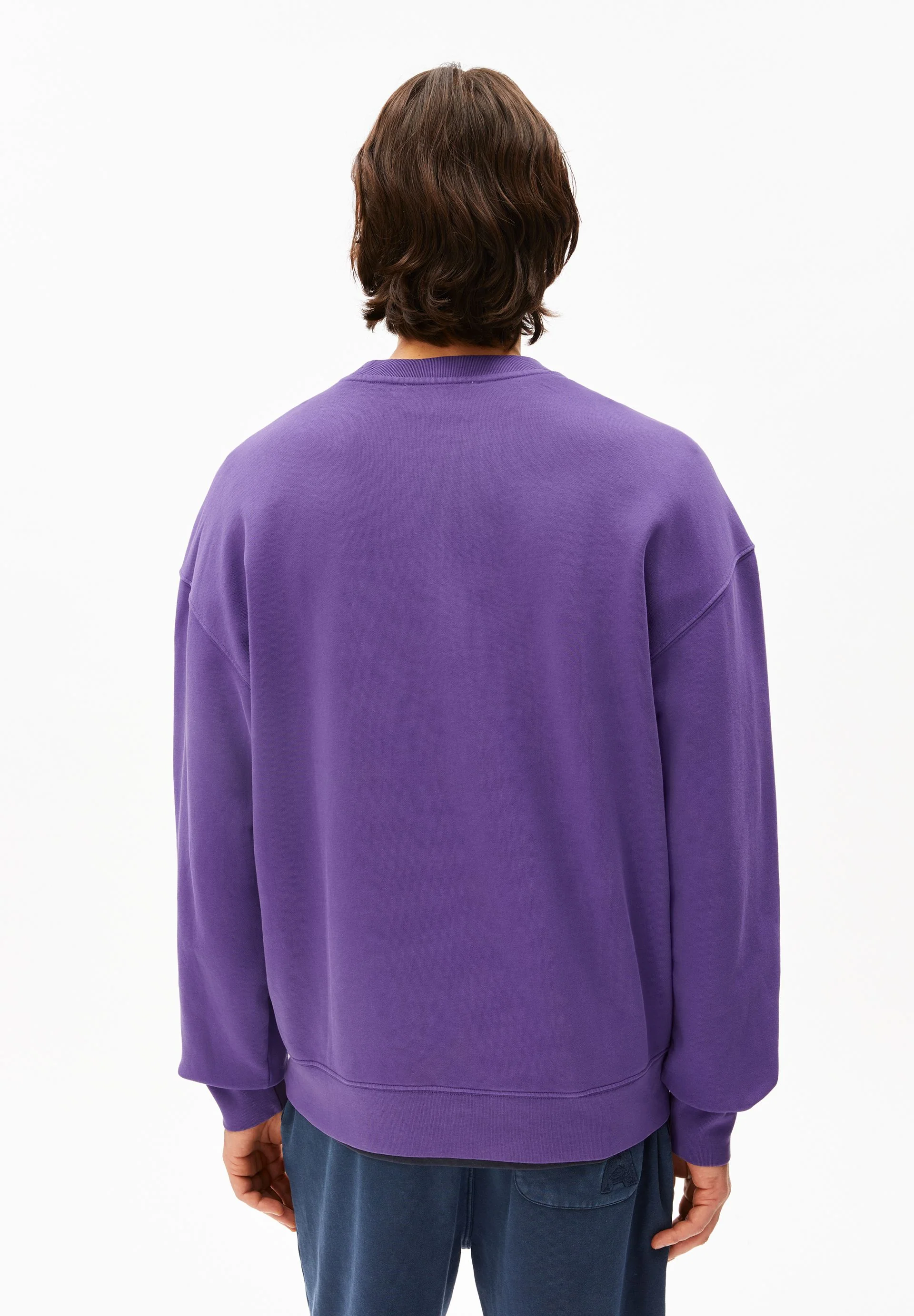 ICONIC Å GMT DYE SWEATSHIRT | pungent purple washed - Image 2