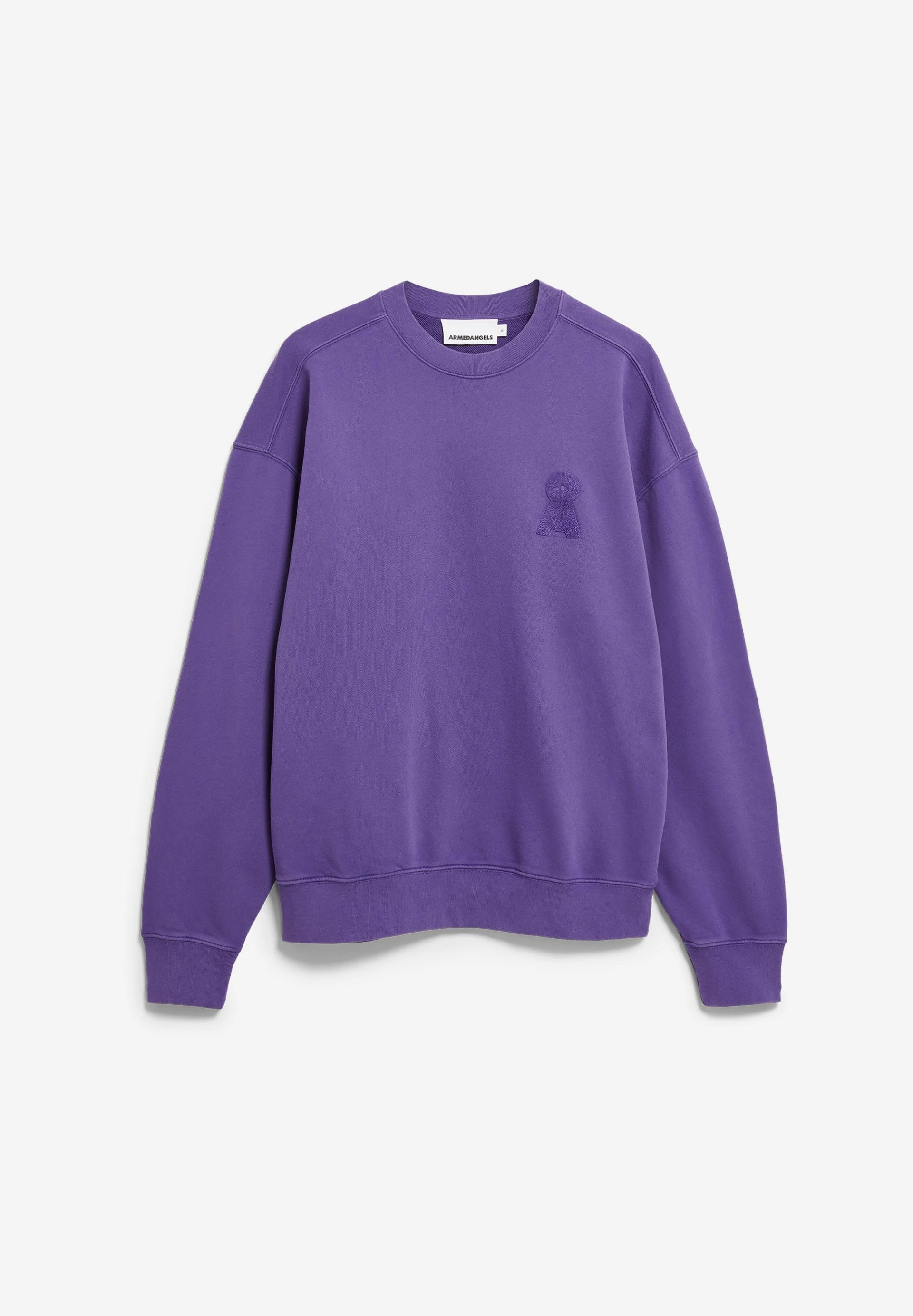 ICONIC Å GMT DYE SWEATSHIRT | pungent purple washed - Image 6