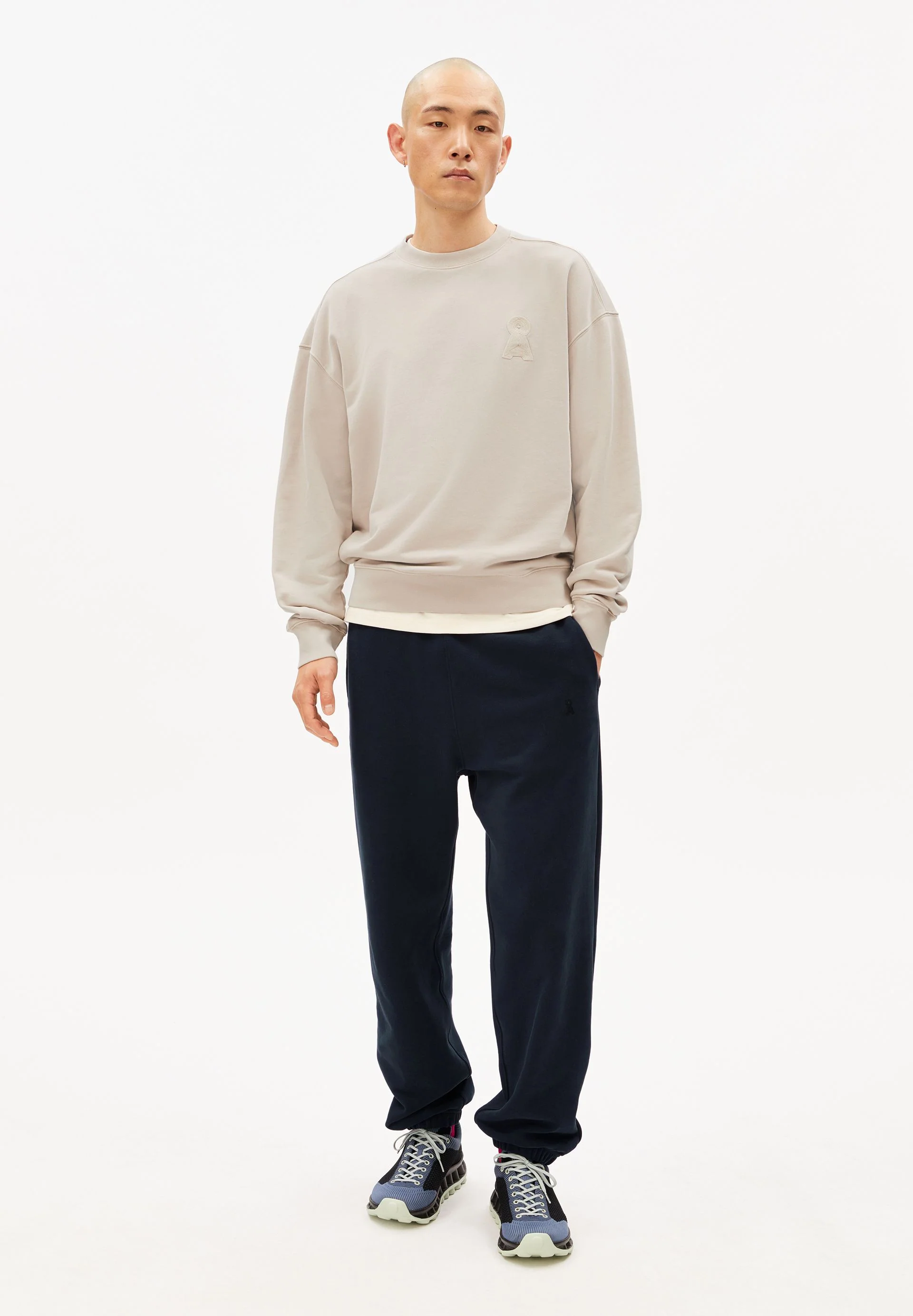ICONIC Å GMT DYE SWEATSHIRT | sand stone washed - Image 5