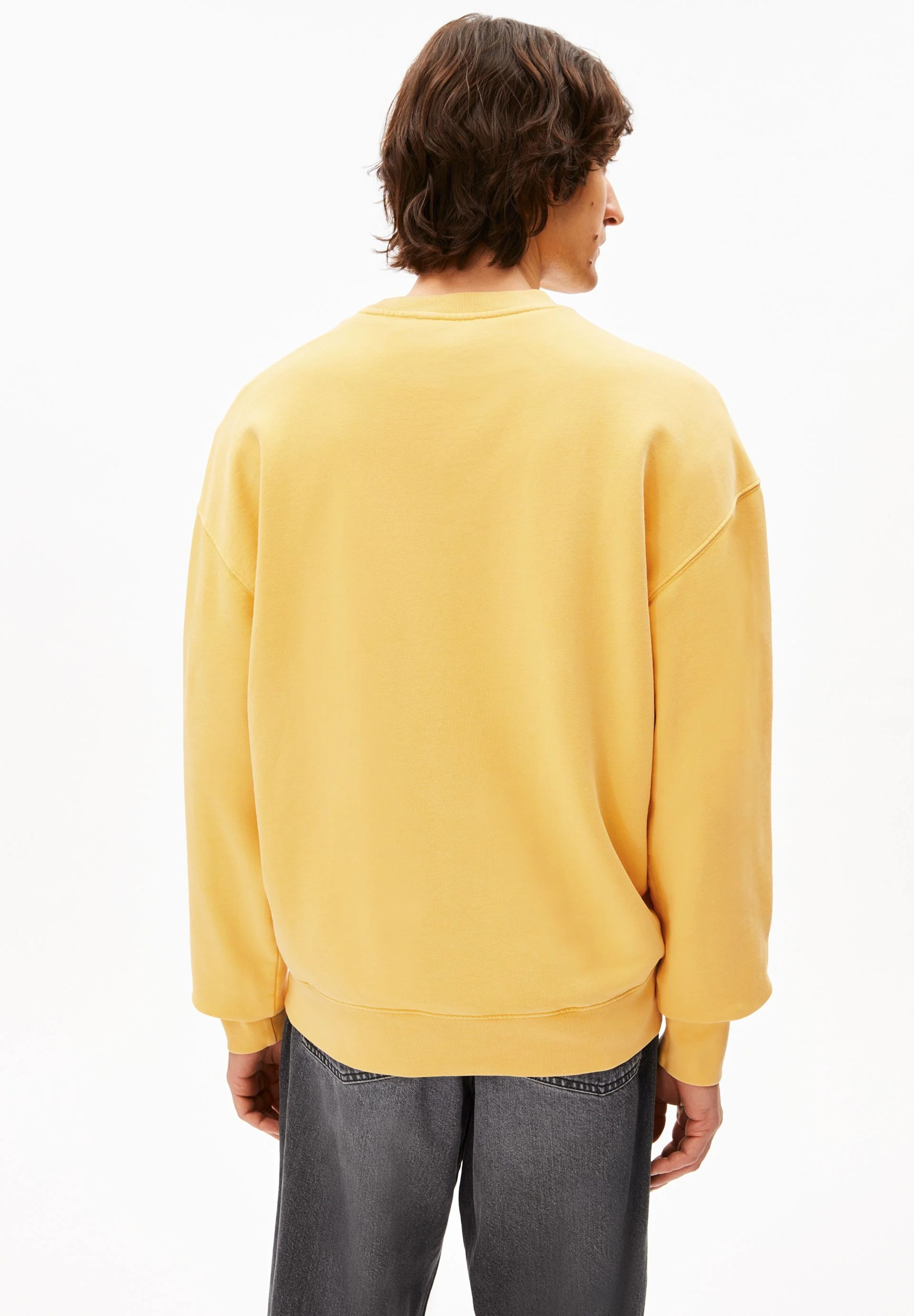 ICONIC Å GMT DYE SWEATSHIRT | sunflower washed - Image 2