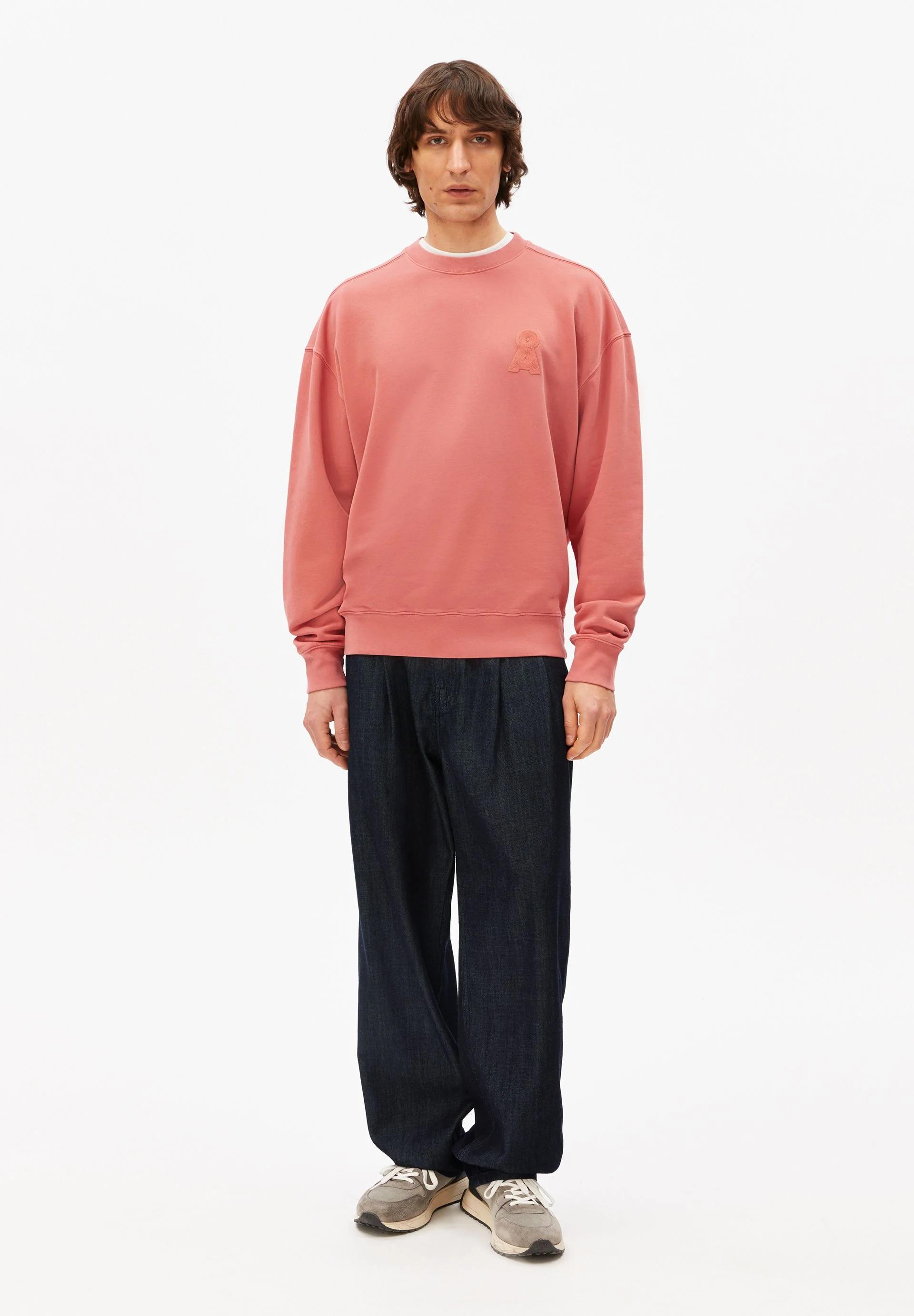 ICONIC Å GMT DYE SWEATSHIRT | tabasco red washed - Image 5