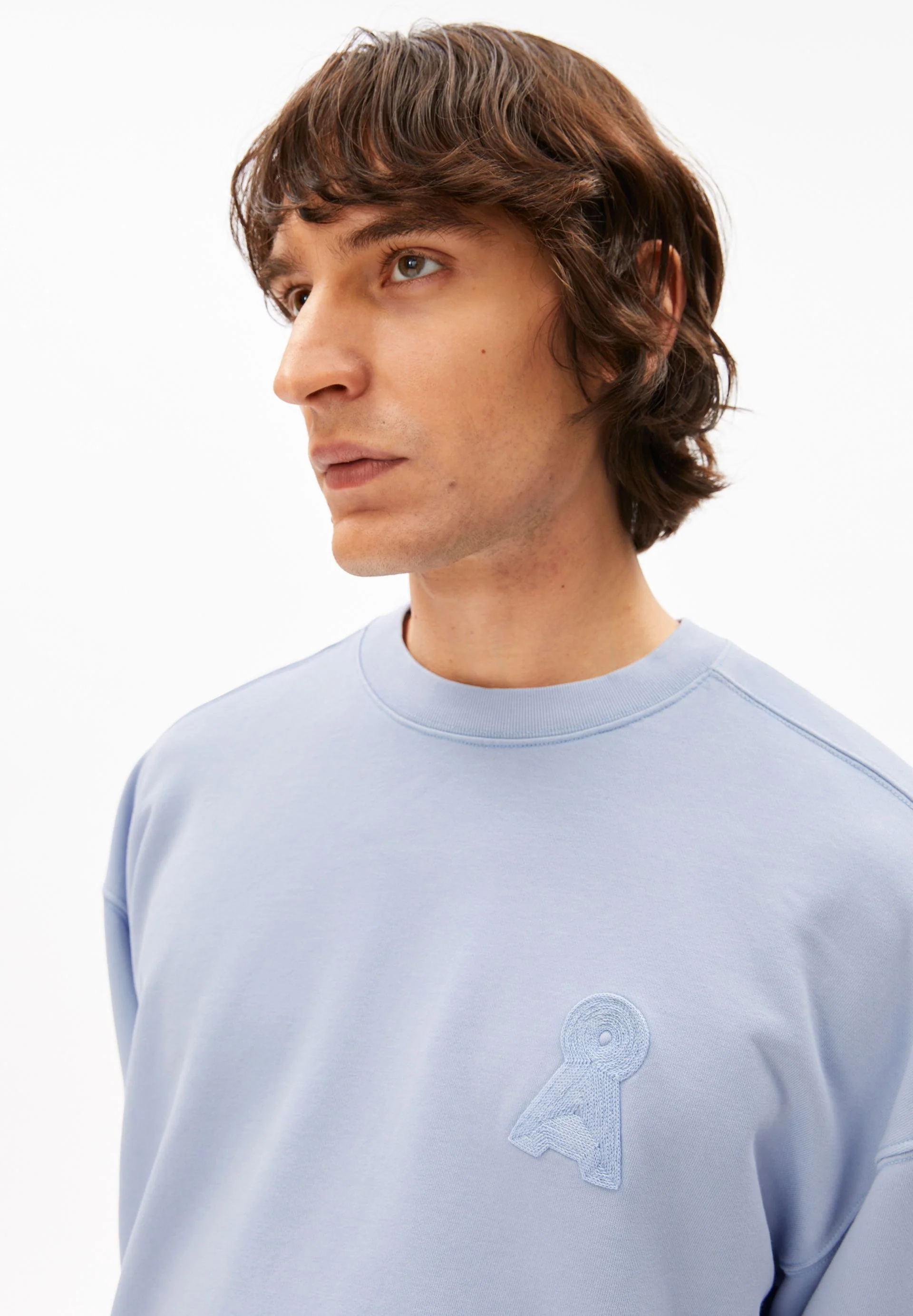 ICONIC Å GMT DYE SWEATSHIRT | wedgwood washed - Image 3