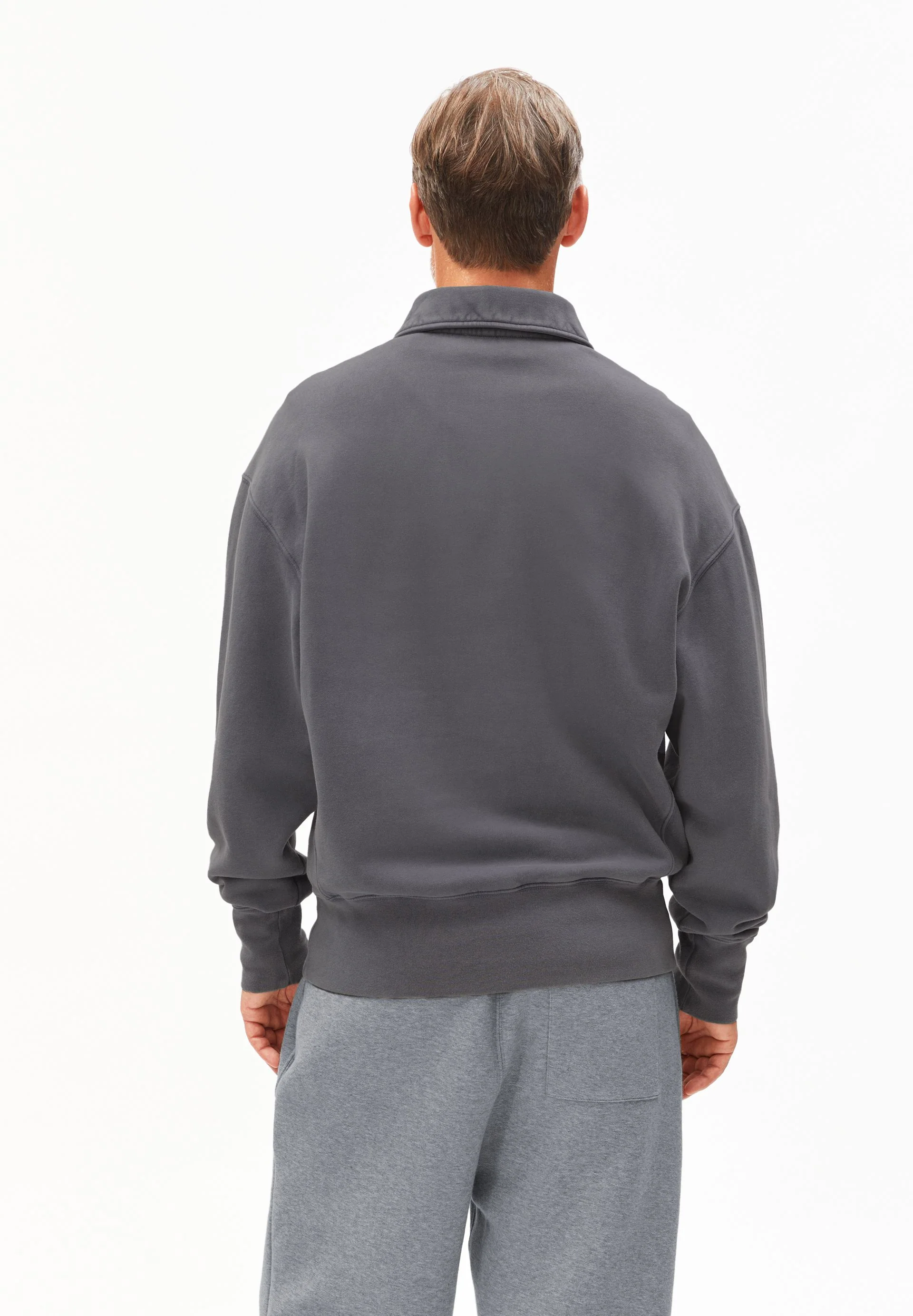 ICONIC Å GMT DYE SWEATTROYER | dark steel washed - Image 2