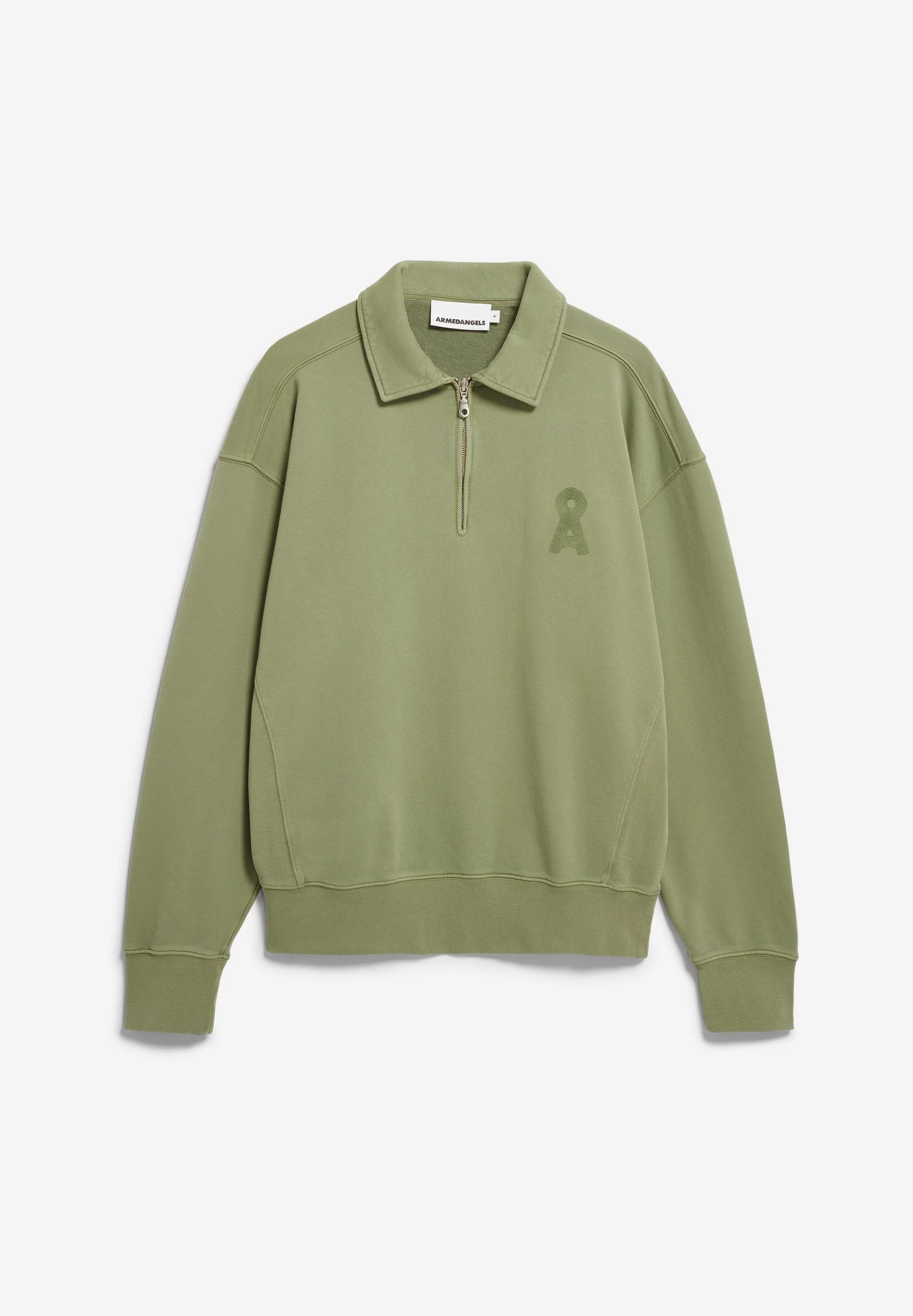 ICONIC Å GMT DYE SWEATTROYER | fatigue green washed - Image 6