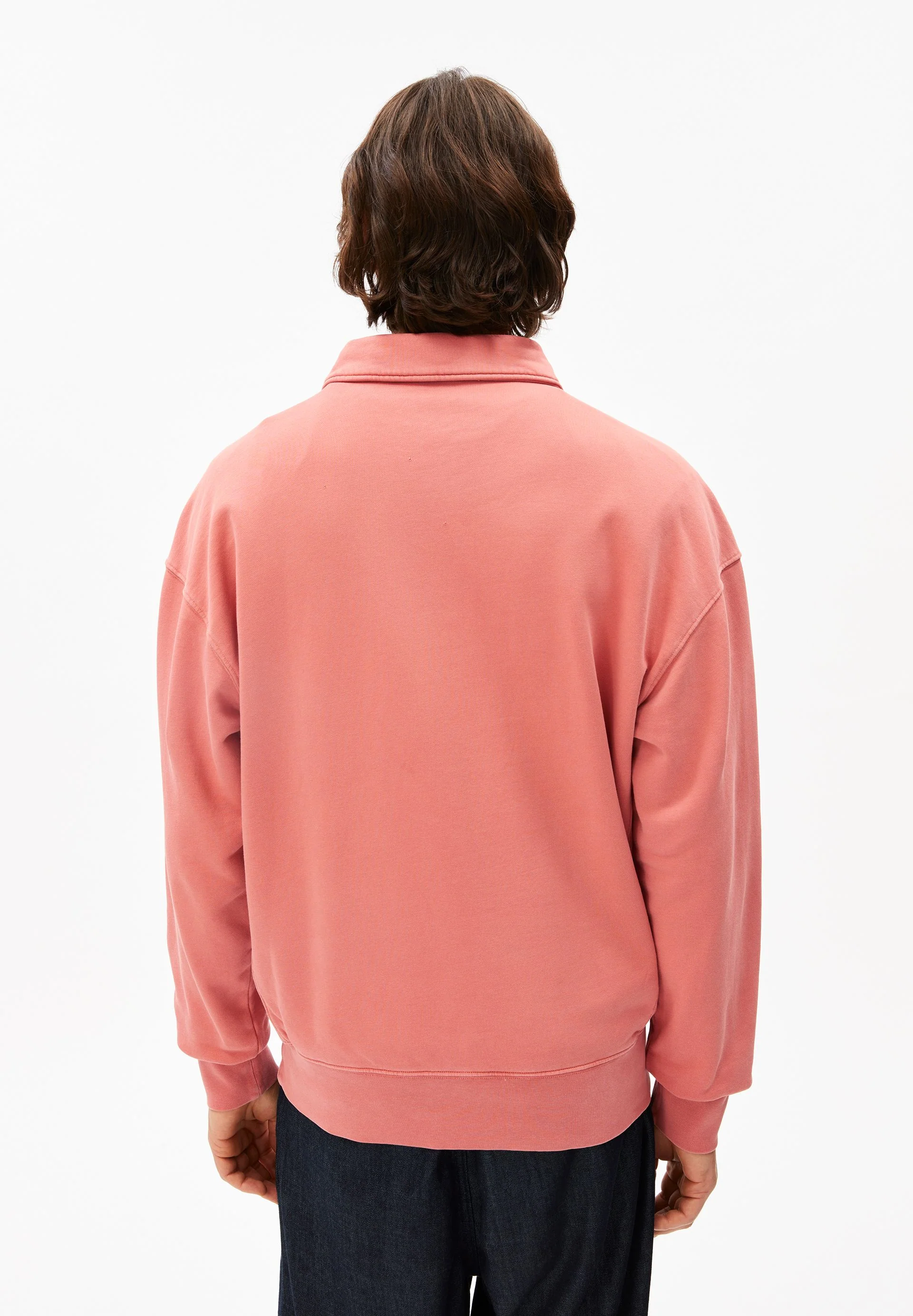 ICONIC Å GMT DYE SWEATTROYER | tabasco red washed - Image 2