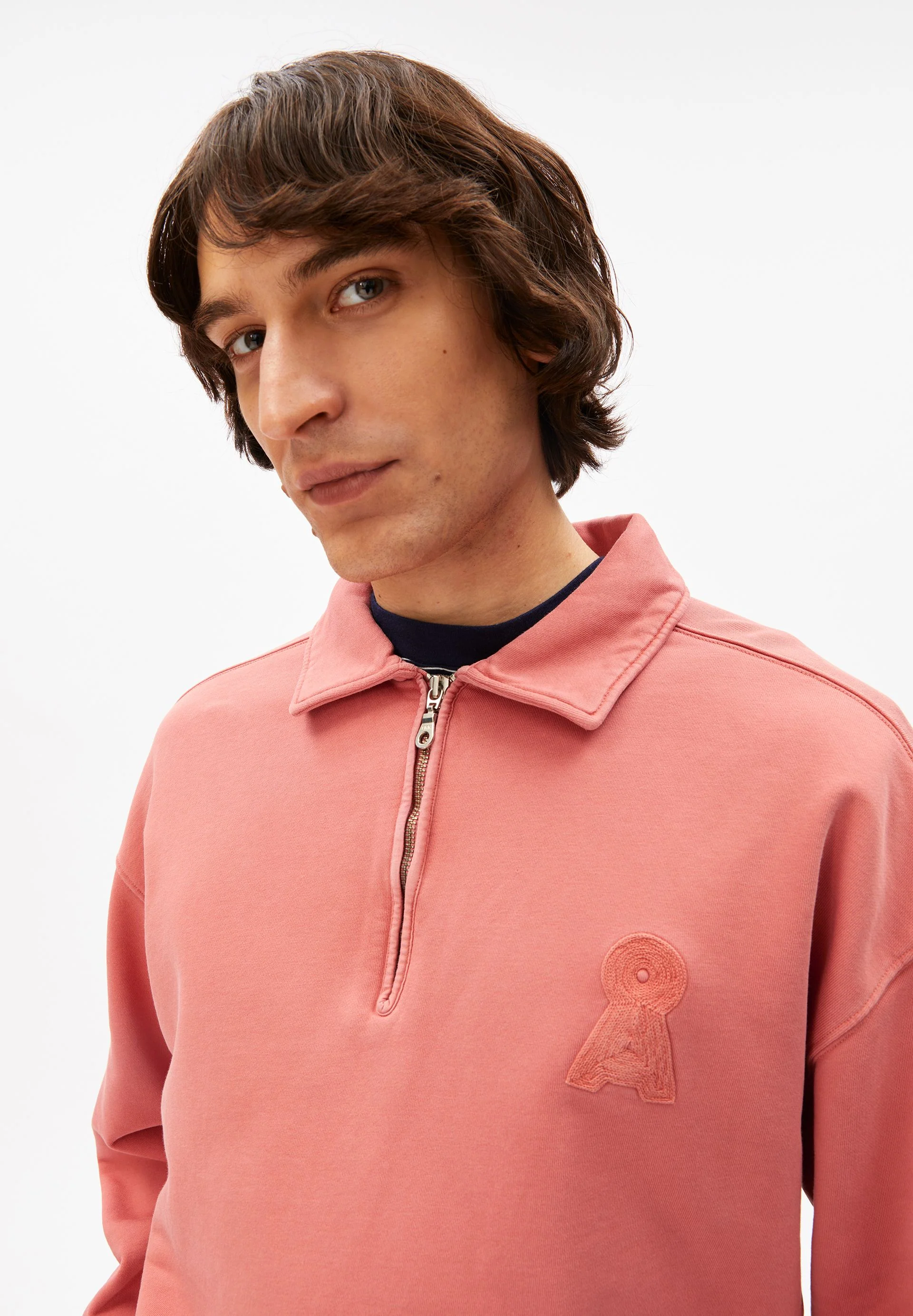 ICONIC Å GMT DYE SWEATTROYER | tabasco red washed - Image 3