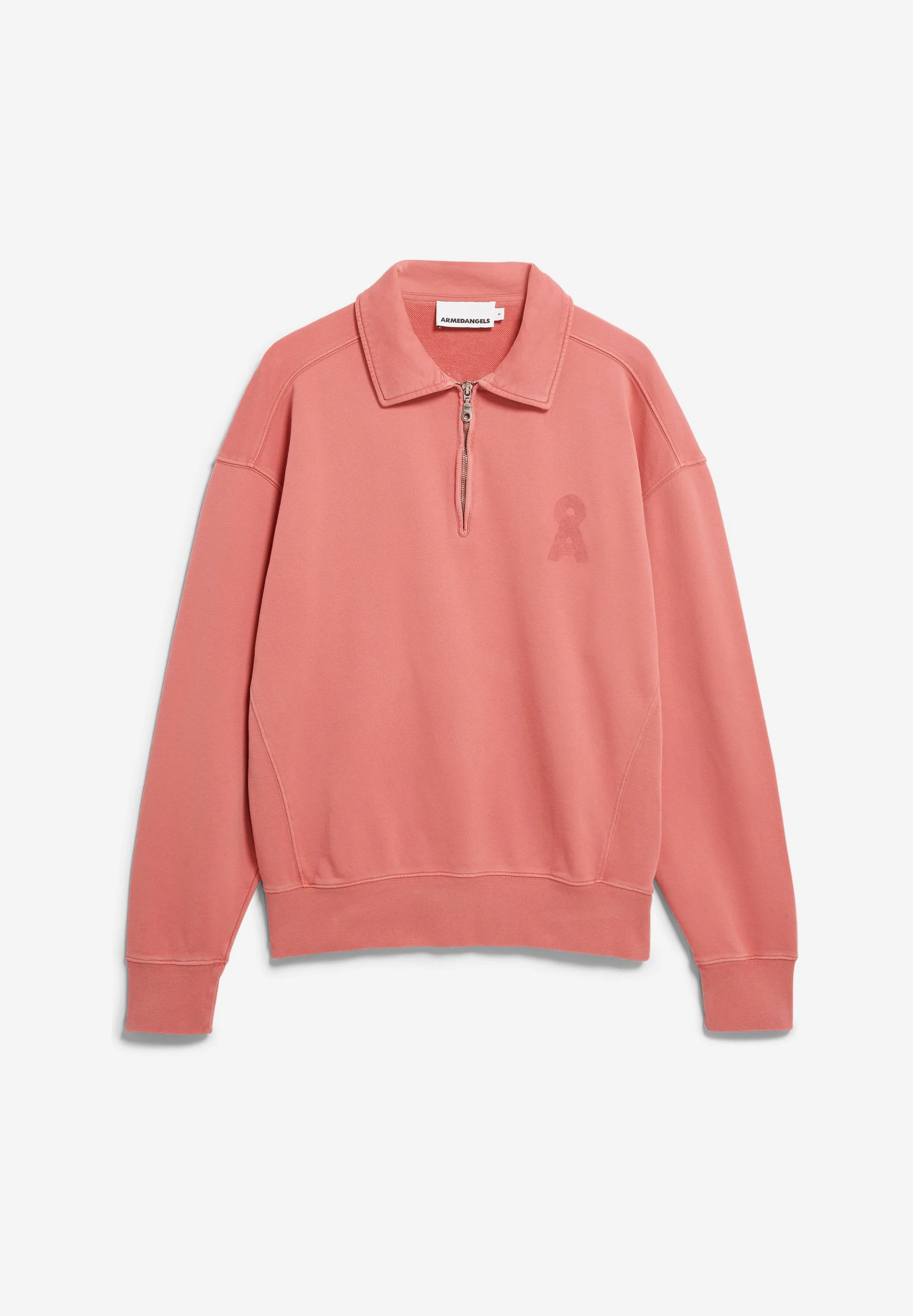 ICONIC Å GMT DYE SWEATTROYER | tabasco red washed - Image 6