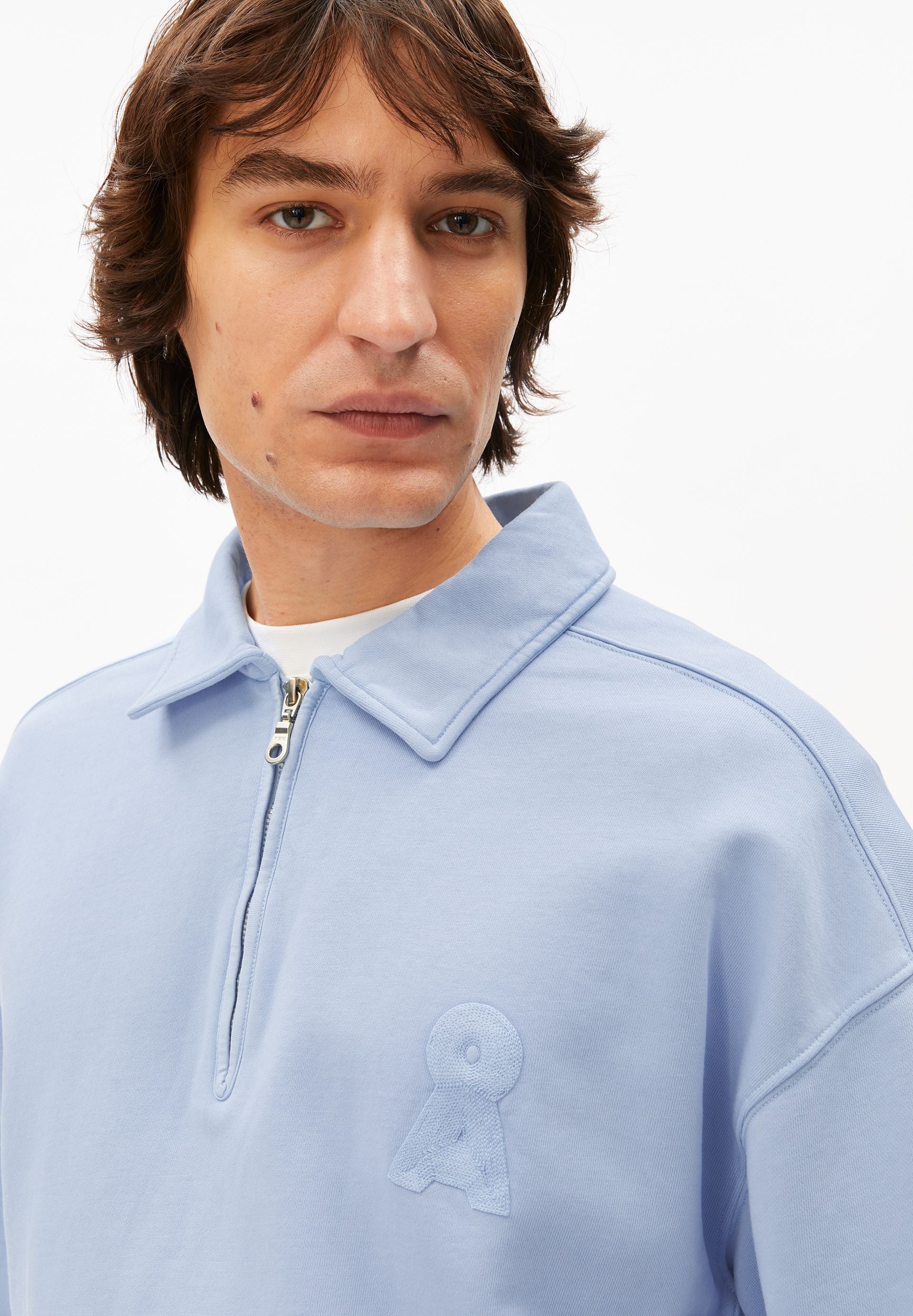 ICONIC Å GMT DYE SWEATTROYER | wedgwood washed - Image 3