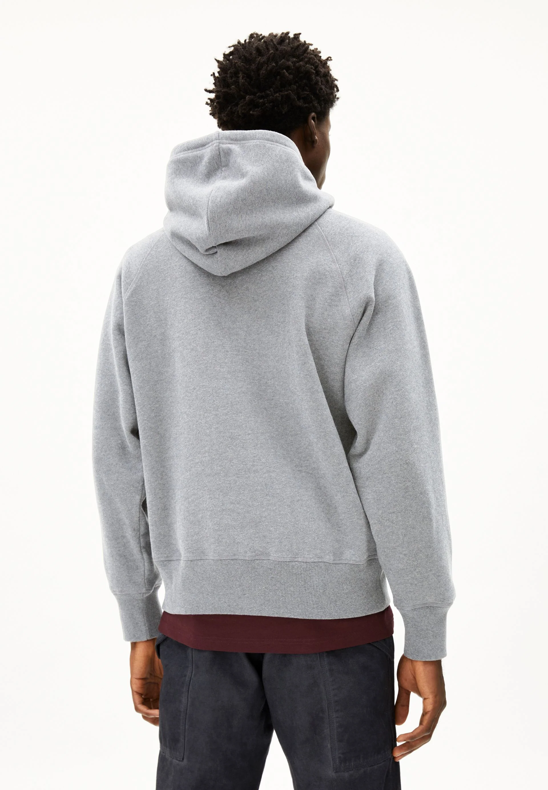 ICONIC Å MELANGE HOODIE | silver melange - Image 2